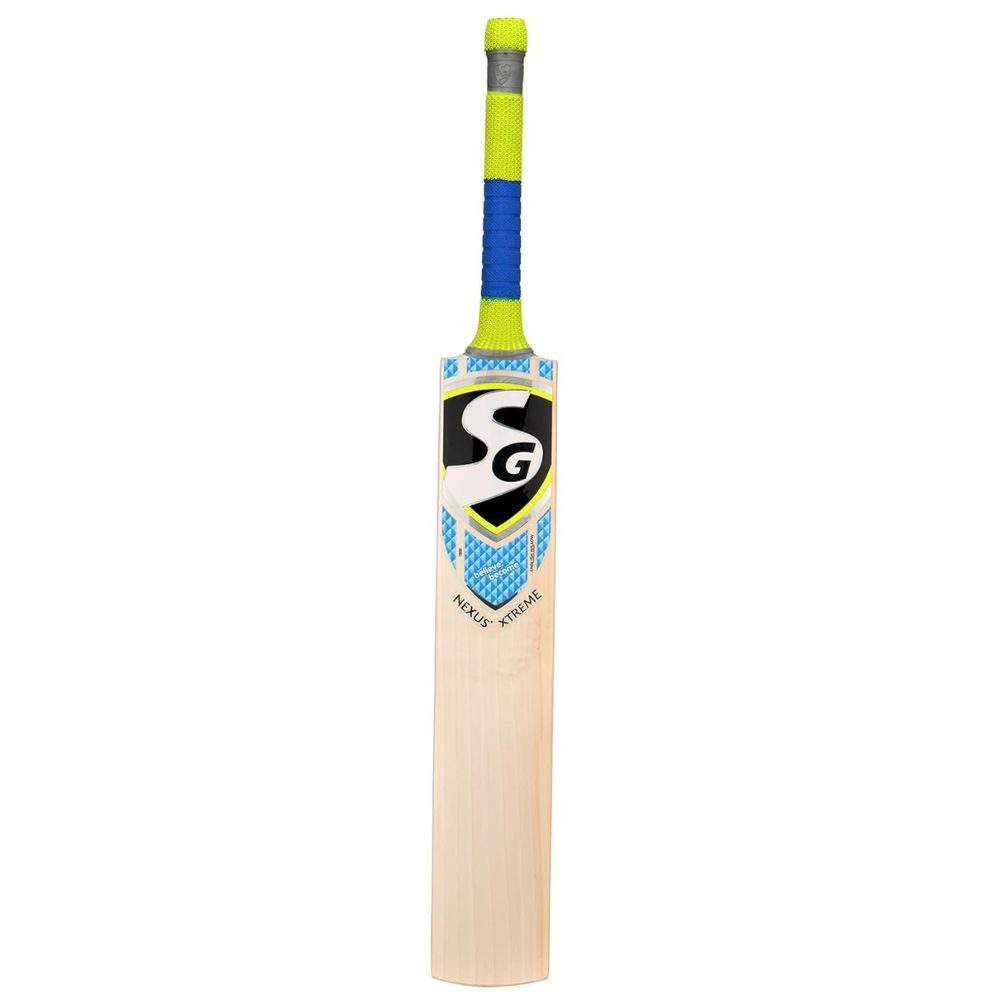 SG Tennisball Nexus Xtreme Grade 5 Cricket Schläger English Willow Short Handle (Cricket Schläger, Short Handle English Willow), Starke Schlagkraft, gute Balance, Lederball geeignet