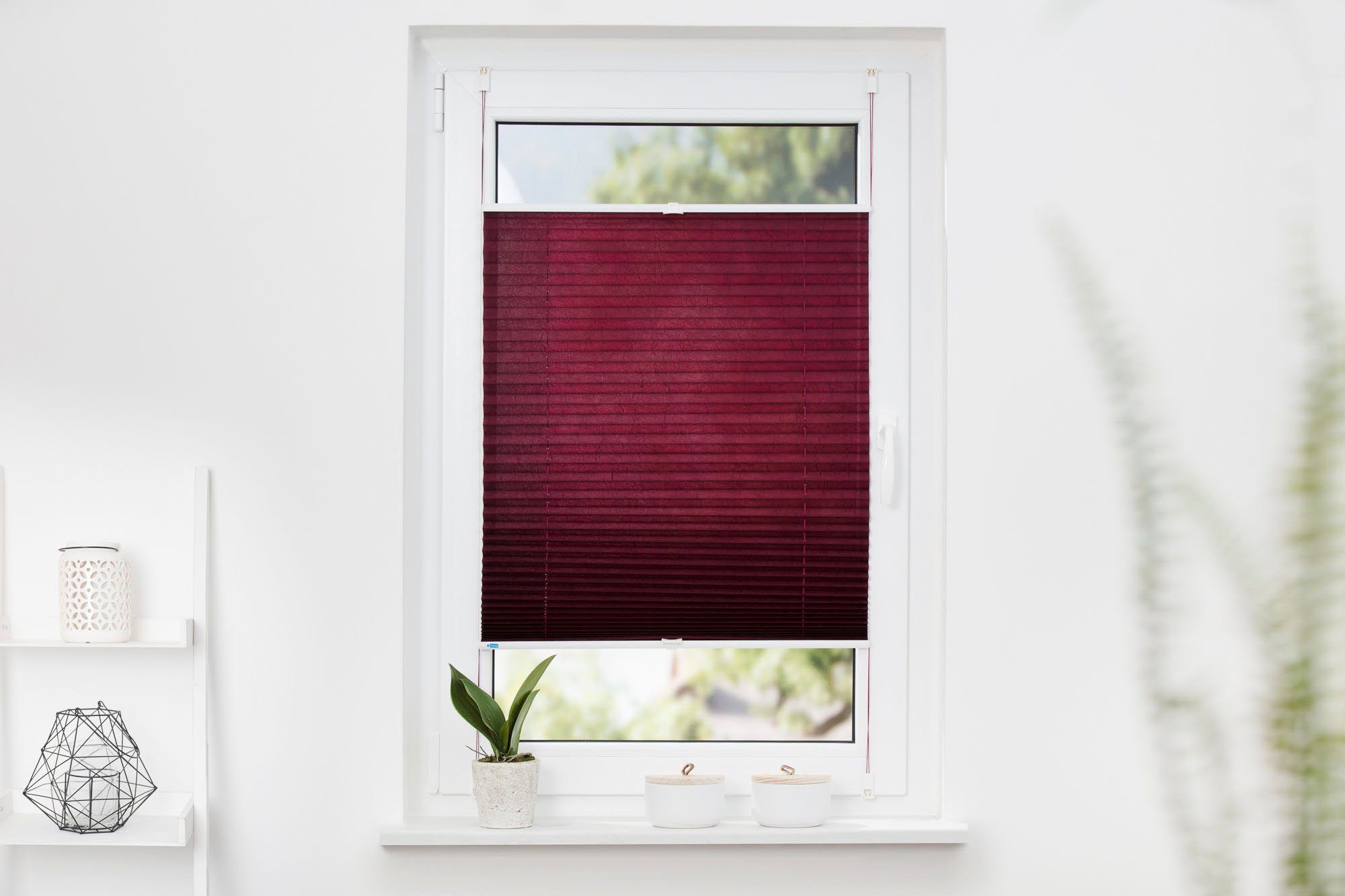 K-HOME Plissee Klemmfix Pisa, Lichtschutz, ohne günstig online kaufen