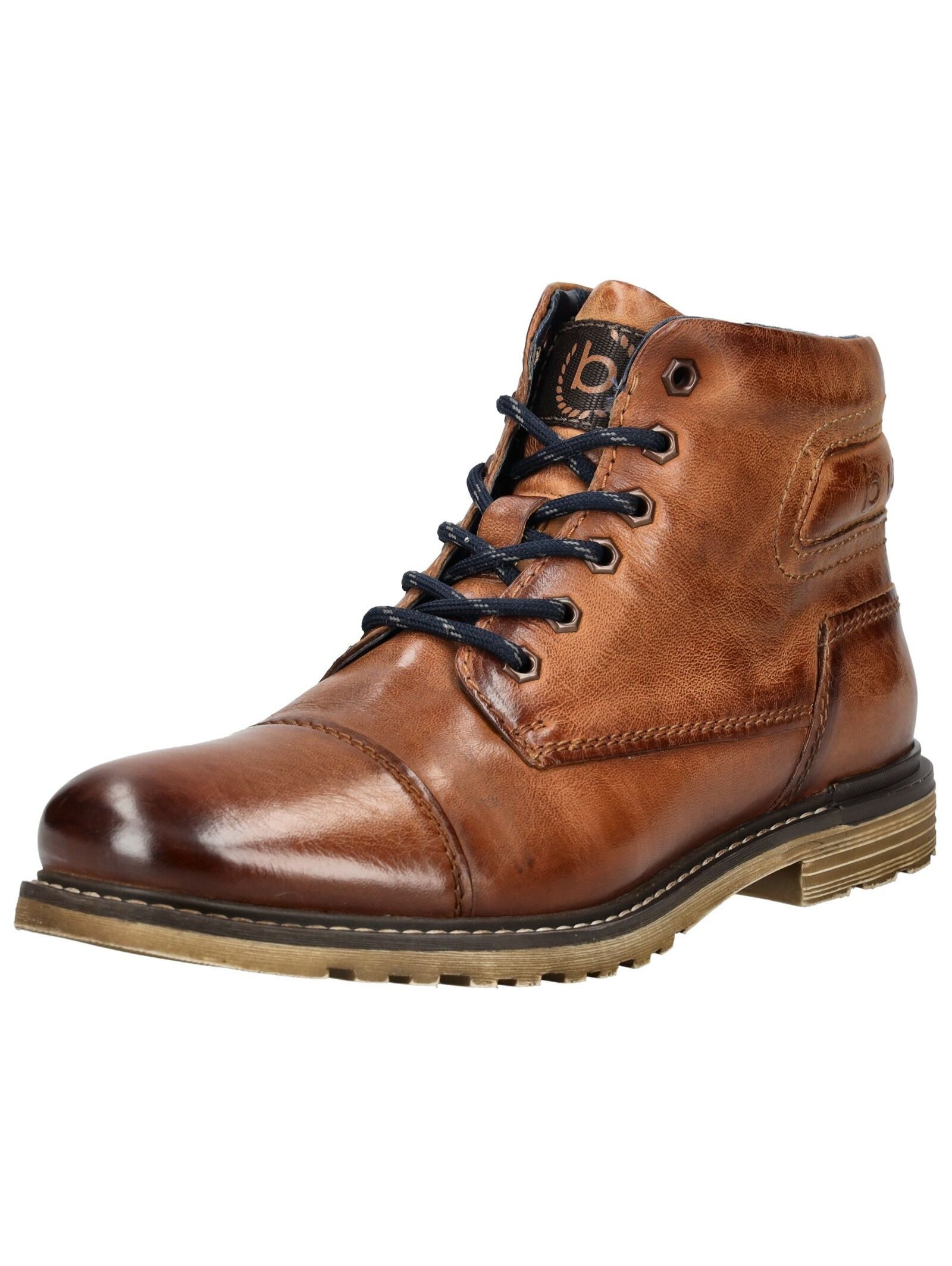 bugatti bugatti Stiefelette Leder Schnürstiefelette günstig online kaufen