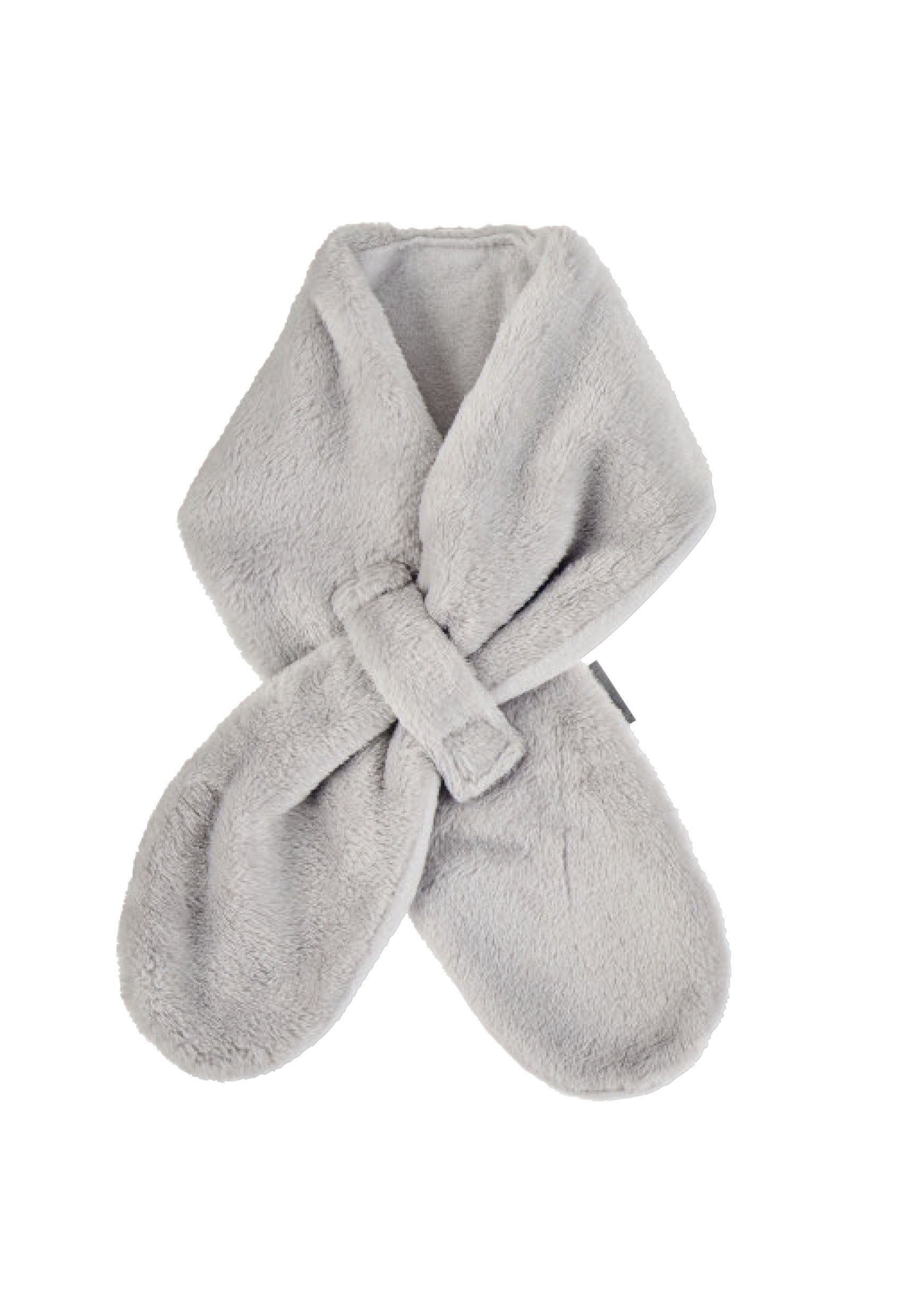 Sterntaler® Fleeceschal Schal, (1-St), Kinderschal - Kinderschal Strick unifarben aus Fleece - Schlauchschal Kinder gefütterter Kinder-Schal mit Riegel und praktischem Klettverschluss - Schlauchschal Babys uni