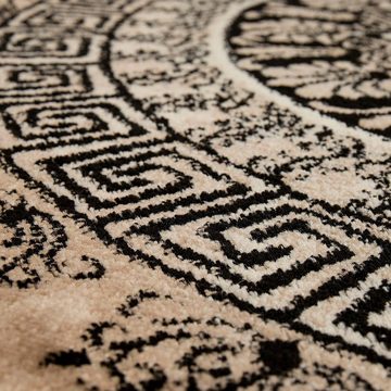 Teppich Tibesti 081, Paco Home, rechteckig, Höhe: 15 mm, Kurzflor, Mandala Muster in dezenten Farbtönen