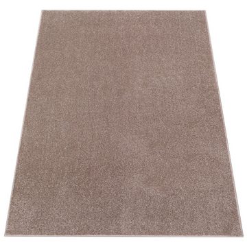 Teppich NOYAN, Tapiso, rechteckig, Höhe: 11 mm, Wohnzimmer, Schlafzimmer, Einfarbig, Hochflor