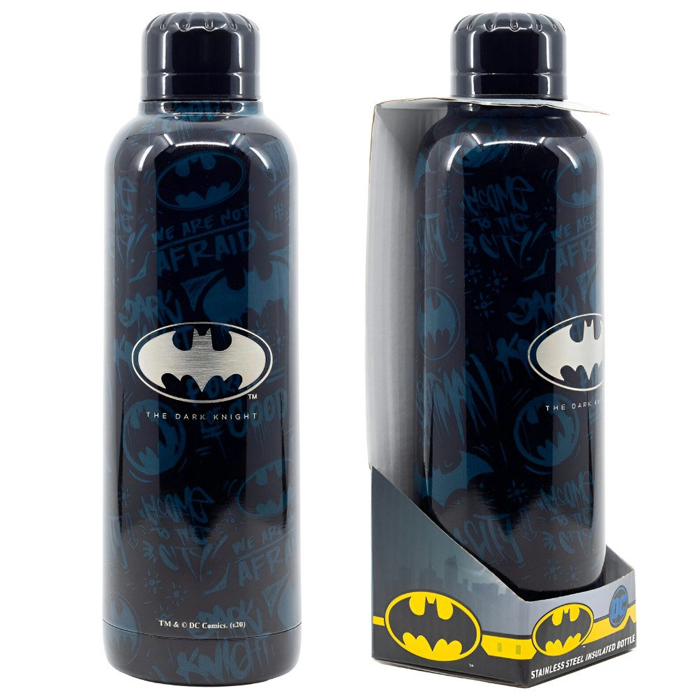 DC Comics Thermoflasche DC Comics Batman Edelstahl Thermo Trinkflasche Flasche 515 ml