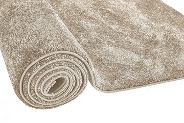 Teppich Blanche, Dekowe, rechteckig, Höhe: 20 mm, Kurzflor, Uni Farben, leichter Glanz, weiche Qualität, Wohnzimmer