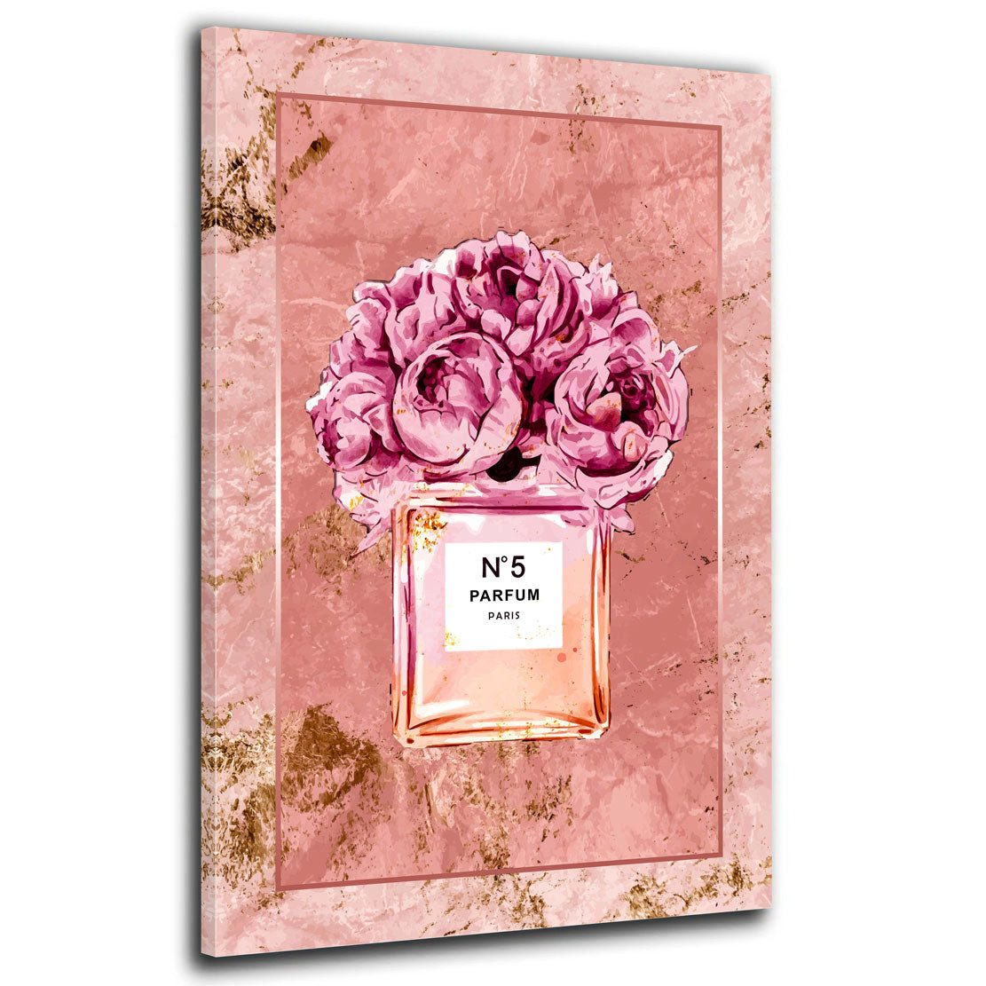 Artedinoi Leinwandbild Parfüm-Flasche Pop Art Wandbild Leinwandbild Deko Ku günstig online kaufen