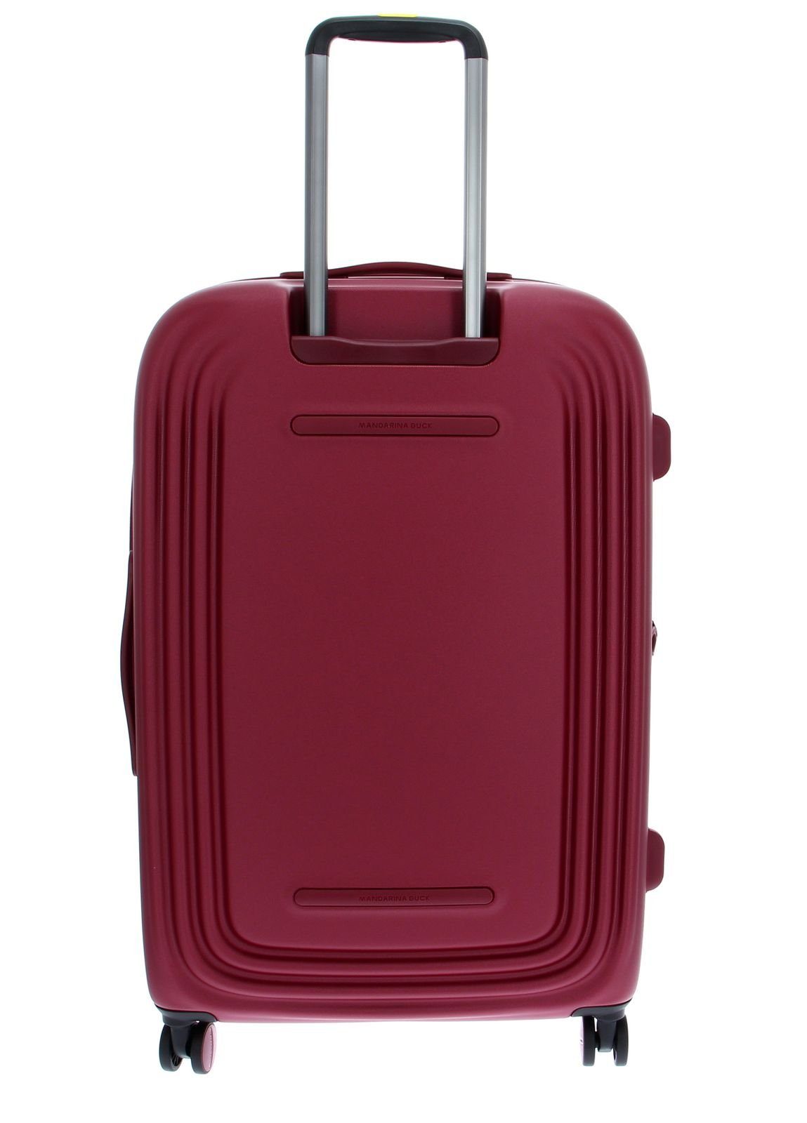 Mandarina Duck +, Rhubarb 4 Rollen Hartschalen-Trolley Logoduck