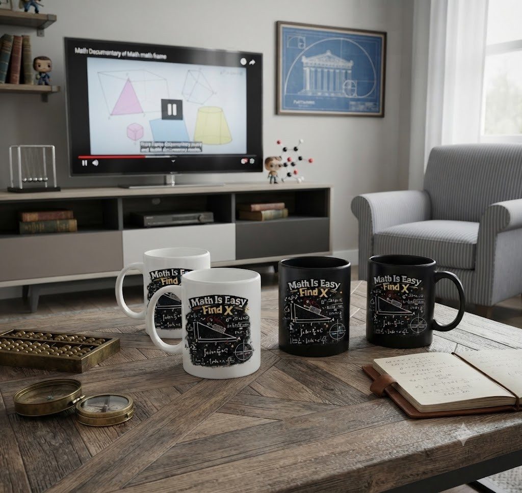 Blondie & Brownie Tasse Math Is Easy Find X Tasse Print Schule Mathematik Abi Lehrer Motiv Cup, 1-tlg., Keramik, MathIsEasyFindX Mathematiktasse