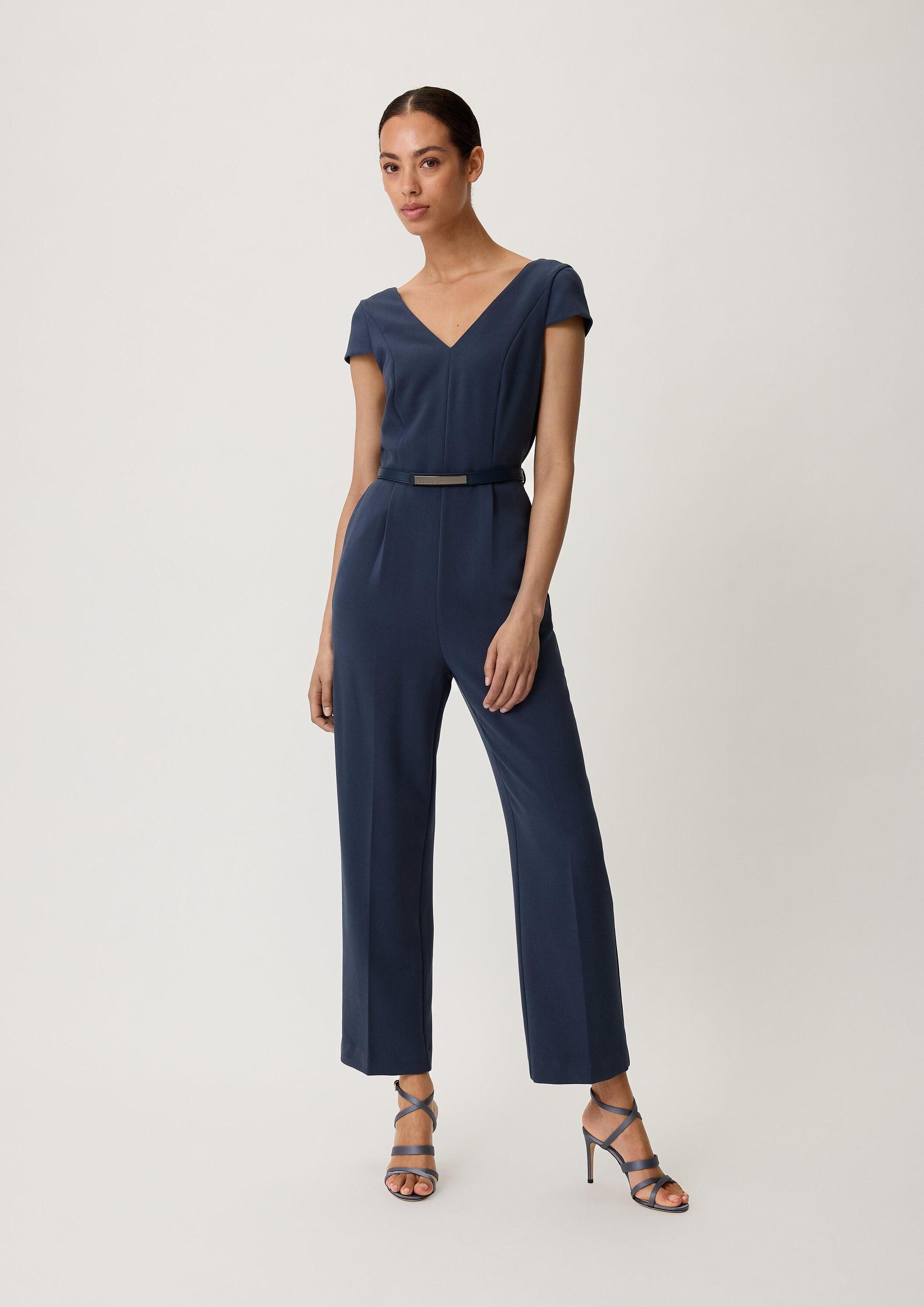 comma Jumpsuit Overall Overall aus Viskosemix