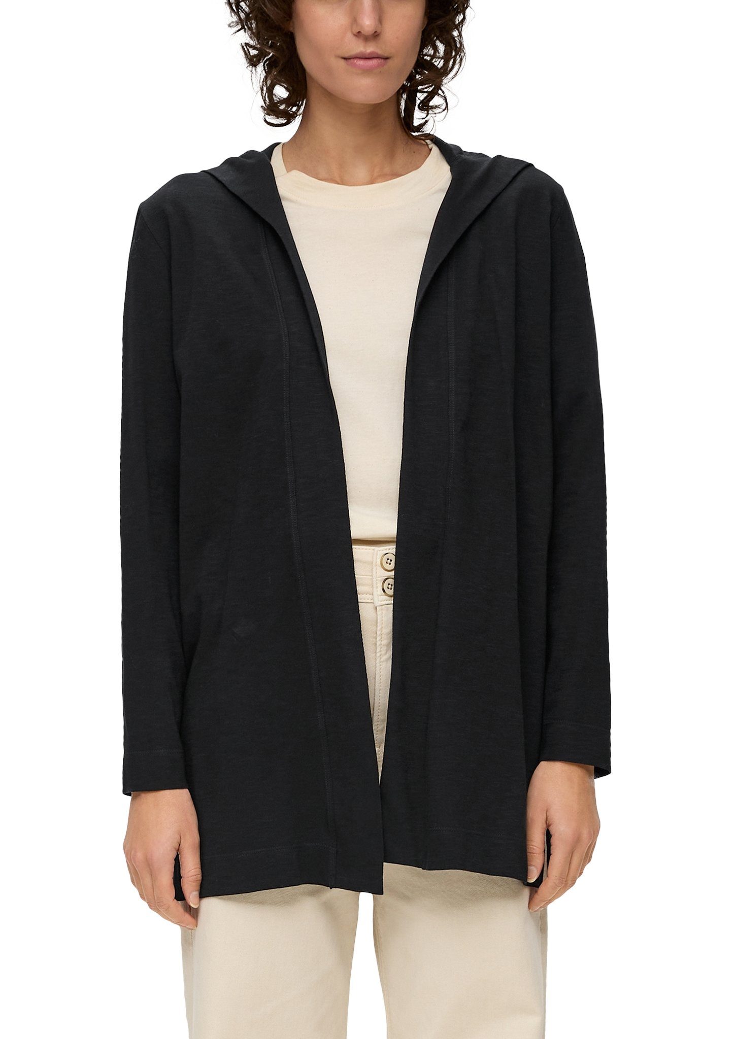 s.Oliver Oversize-Shirt mit Kapuze