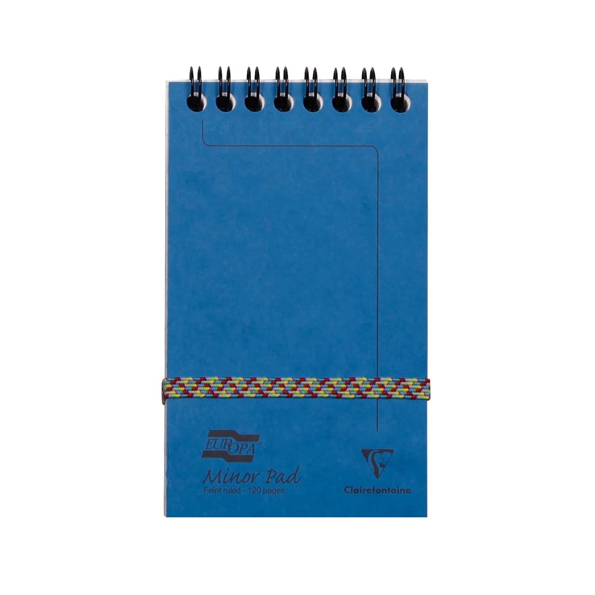 CLAIREFONTAINE Notizblock Clairefontaine EUROPA MinorPad 12,2x7,6 60Bl blau