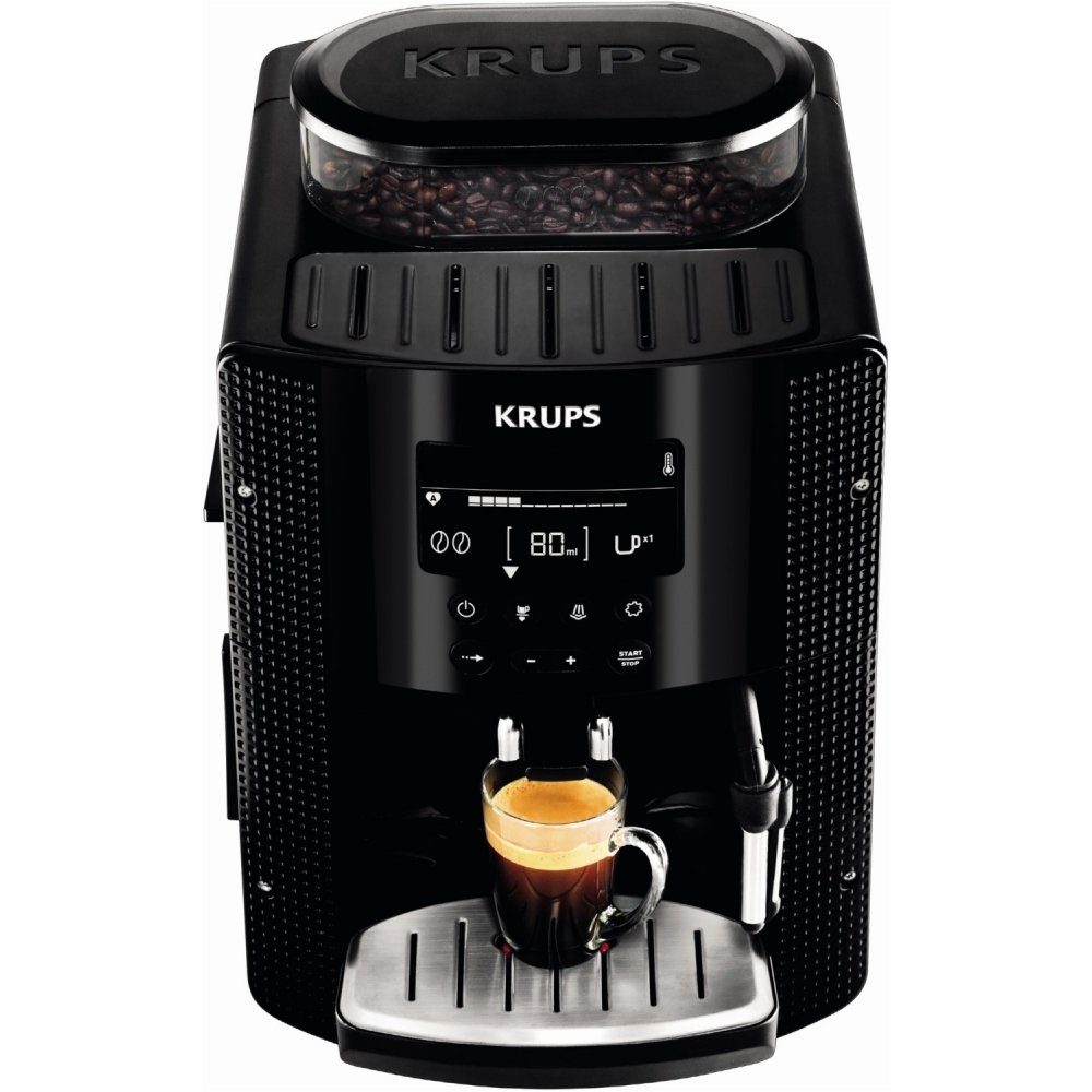 Krups Kaffeevollautomat EA - - Kaffee-Vollautomat schwarz 8150