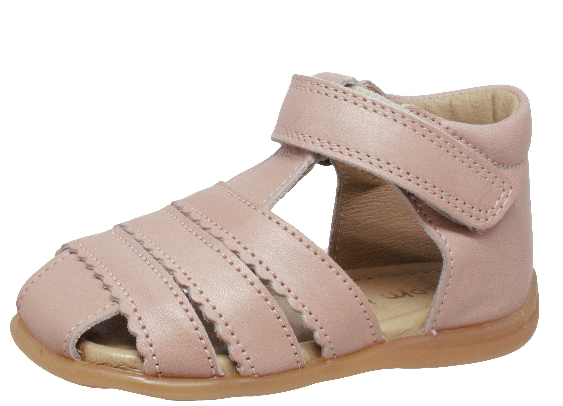 pom pom Sandalen 6392 Lauflernschuhe Pink Rose Sandalette