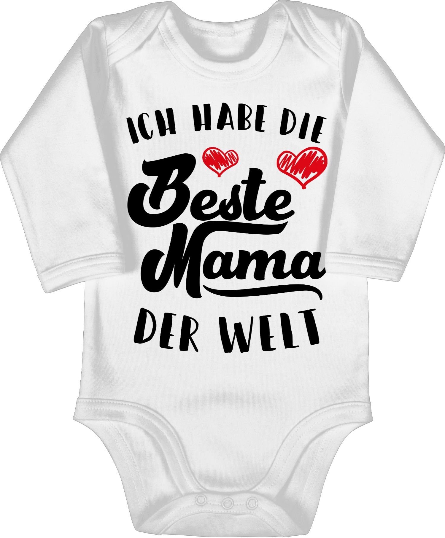 Shirtbody Ich habe die Beste Mama der Welt I Mama Geschenk