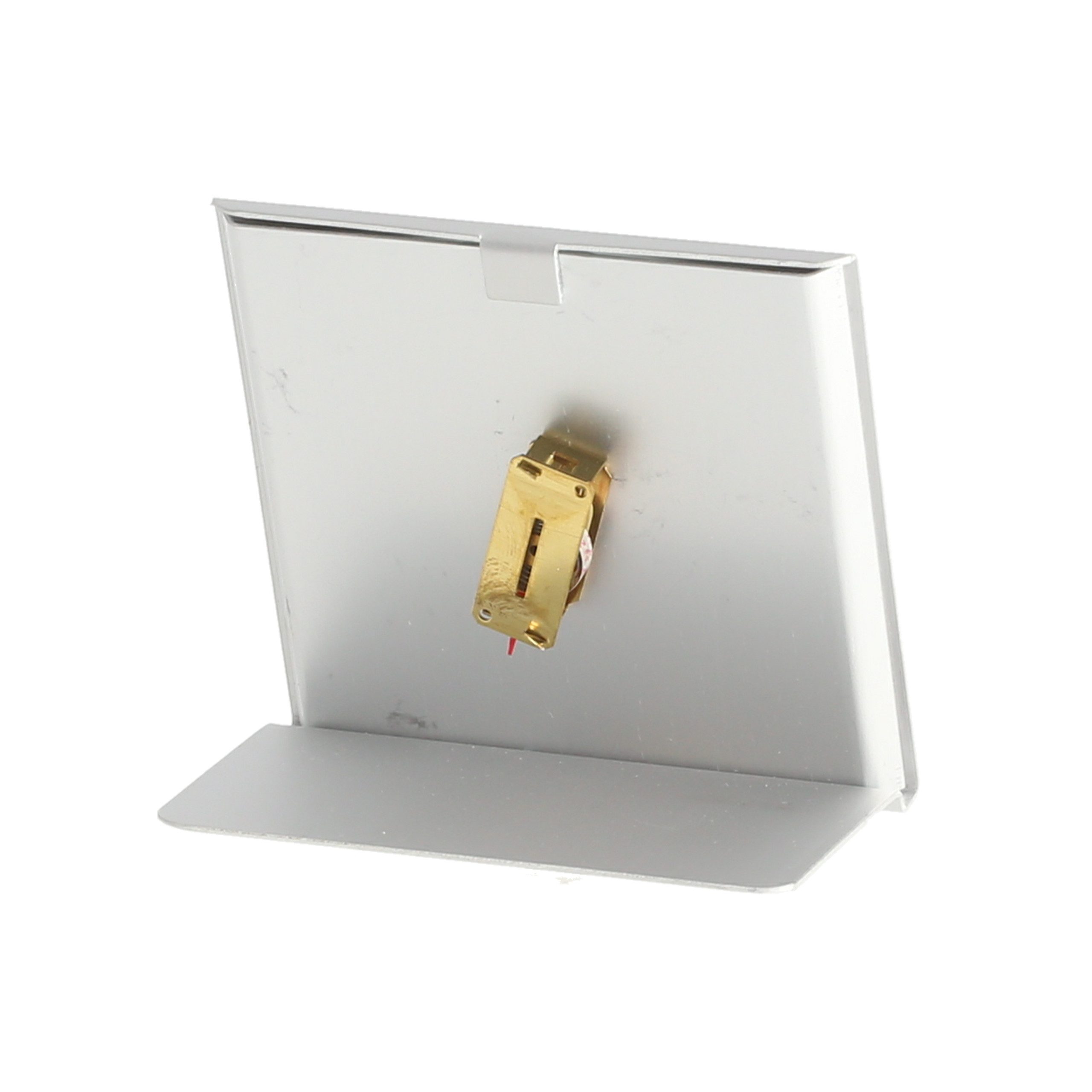 Lantelme Hygrometer Aluminium mit Farbskala Luftfeuchtemesser Luftfeuchtigskeitanzeige, (1-St), Justierbar, Deutsche Herstellung