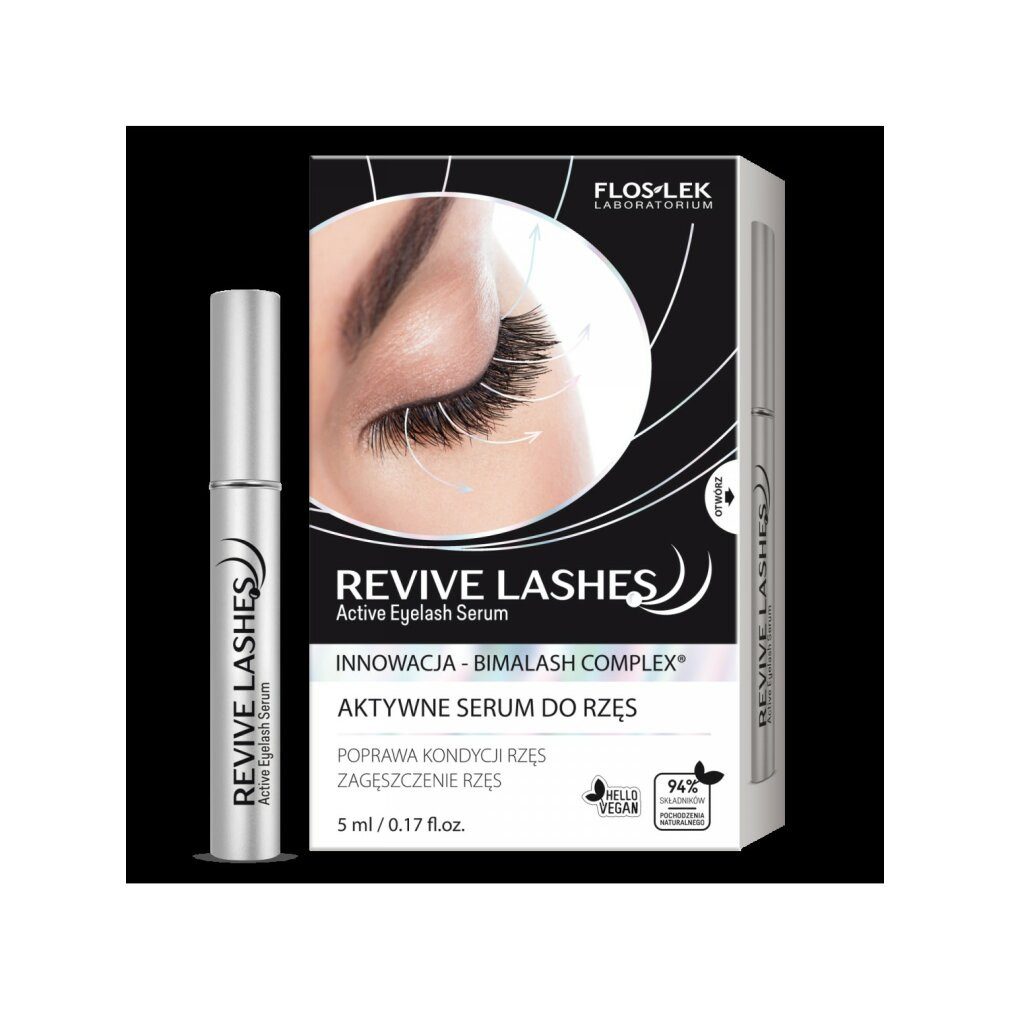 Floslek Wimpernpflege Revive Lashes stimulierendes Wimpernserum 5ml