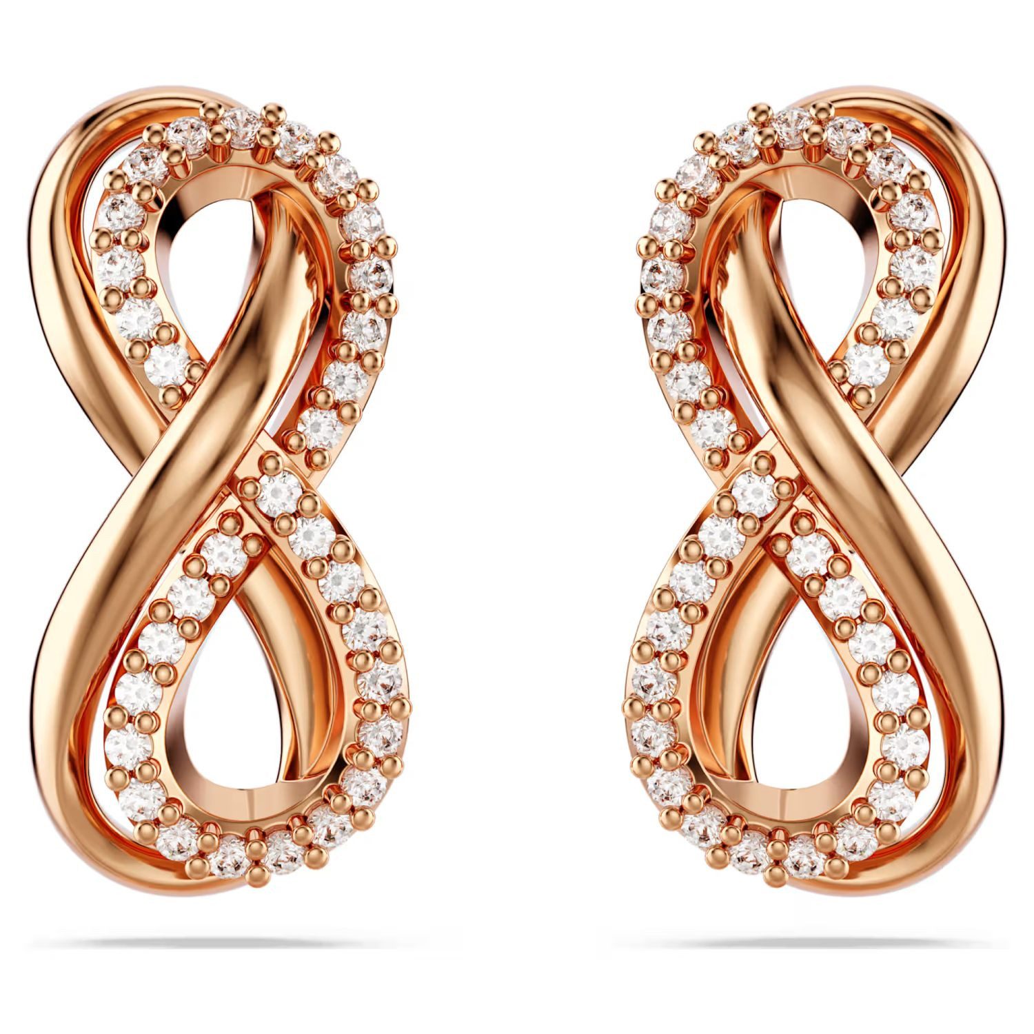 Swarovski Paar Ohrstecker Unendlichkeit