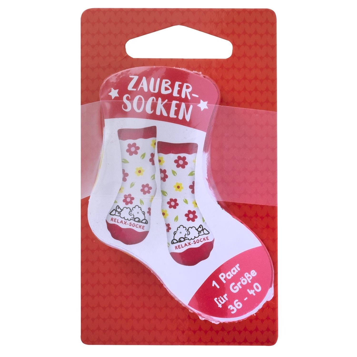Sheepworld Freizeitsocken Zaubersocken »Relax-Socke« (Packung, 1-Paar, 1 Paar) mit Logoschriftzug "Relax Socke"