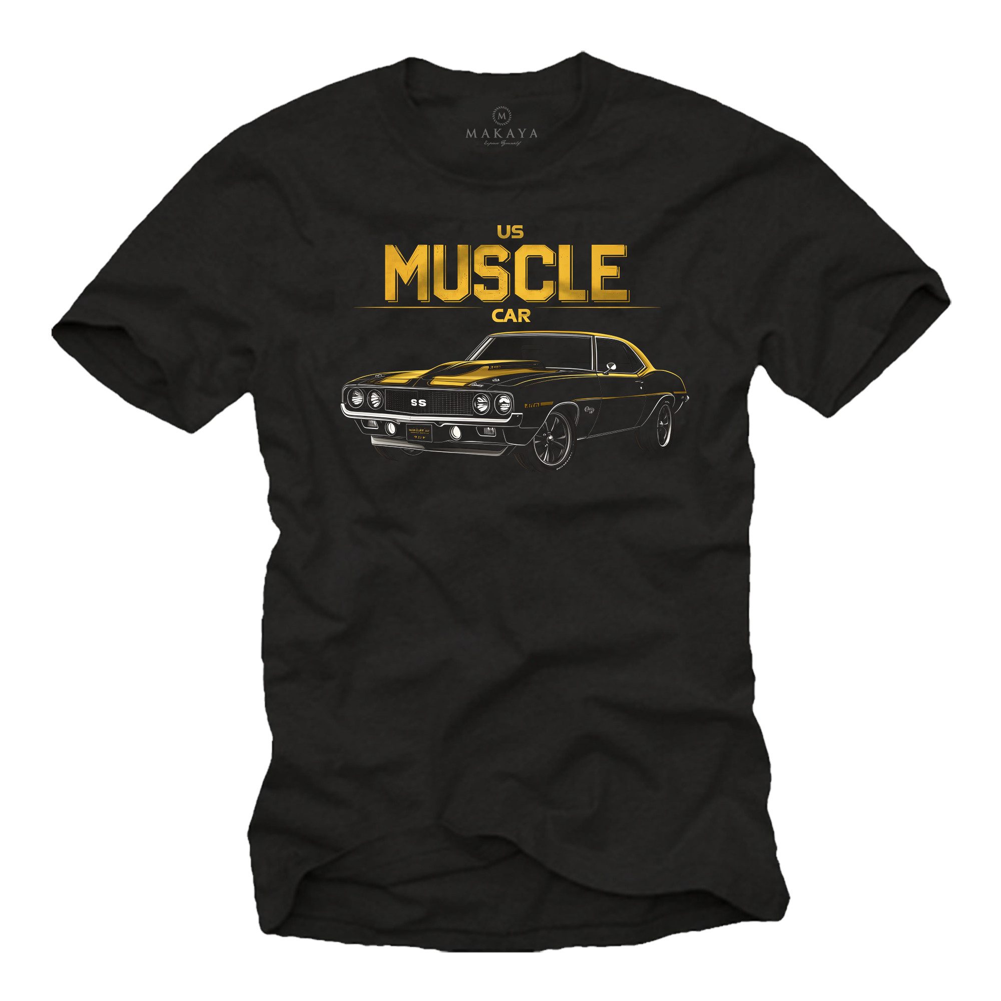 Kurzarmshirt Auto Tuning Vintage Print Design Männer Geschenke