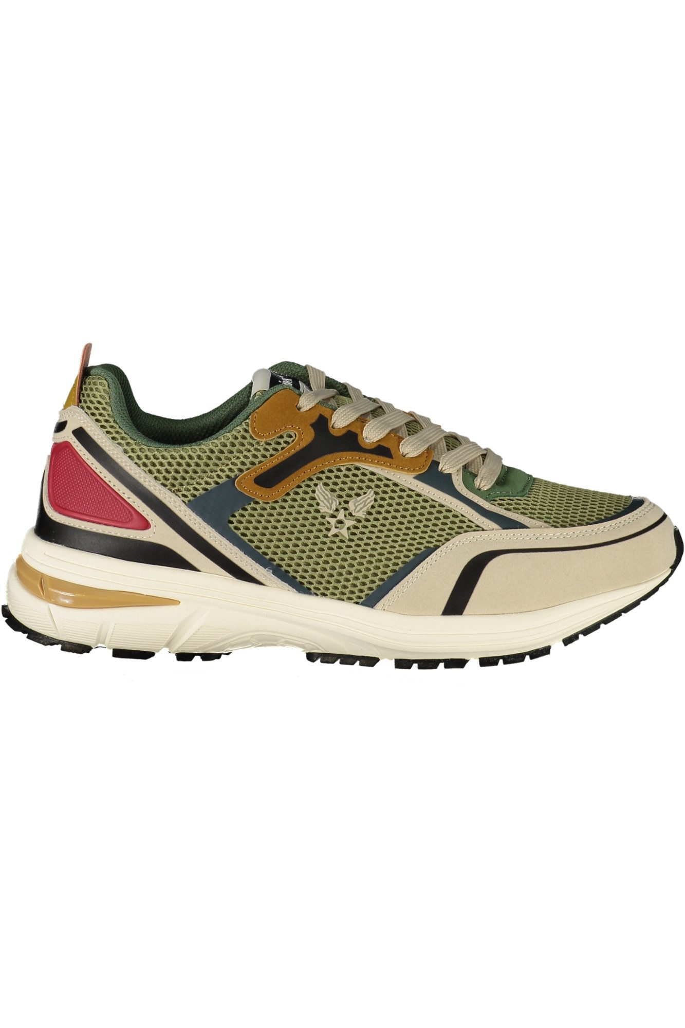 AVX AVIREX DEPT Sneaker Stylische grüne Herren-Sportschuhe mit roten