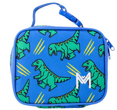 MontiiCo Kindergartentasche Mini Kühltasche mit Kühlakku für eine kleine Brotdose (Small Dinos) - Kindergarten Lunchbox Isoliertasche für Jungs sowie Mädchen