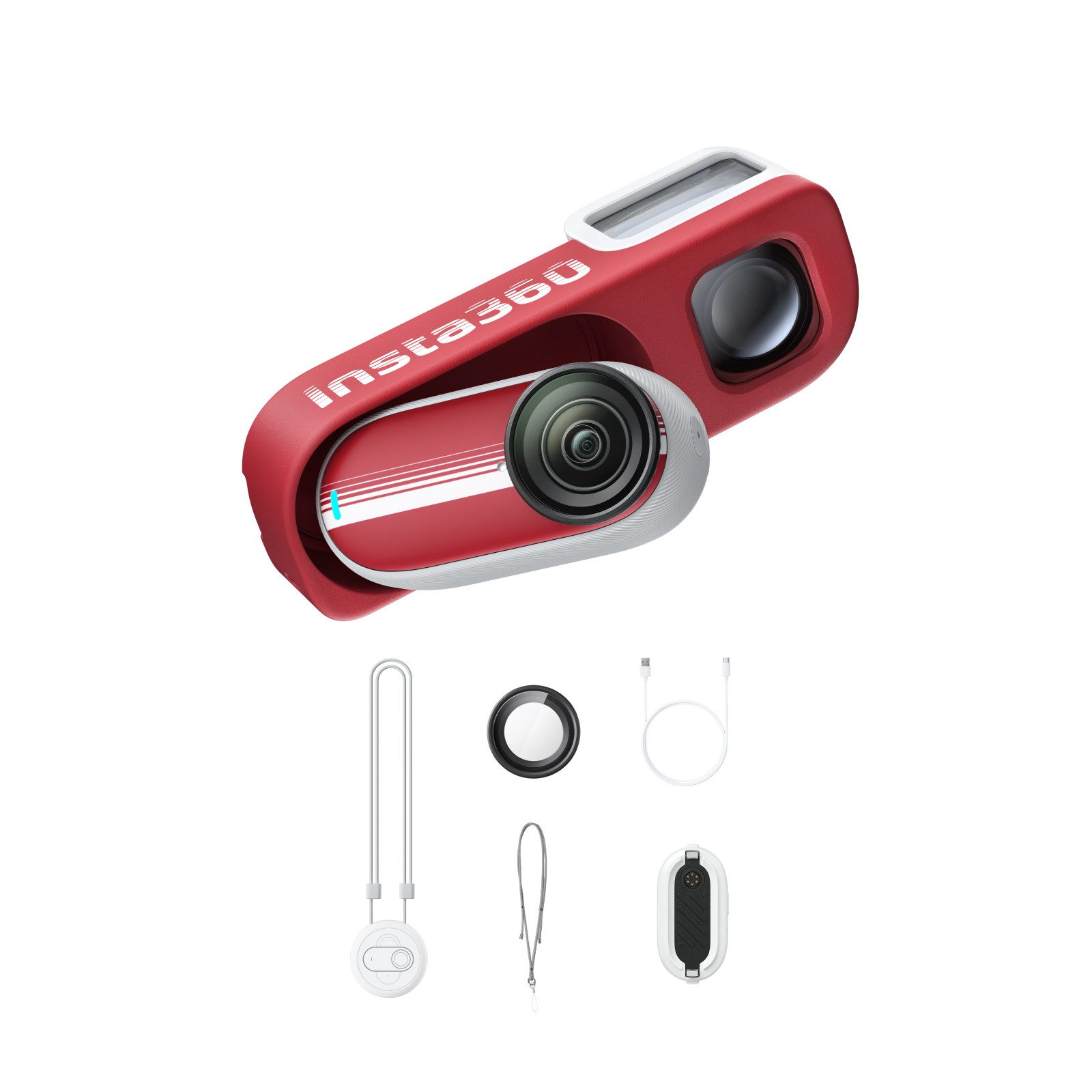 Insta360 Insta360 GO 3S Retro-Bundle Sonderedition – Kleine 4K Vlogging-Kamera Action Cam (4K Ultra HD, WLAN (Wi-Fi), Bluetooth)