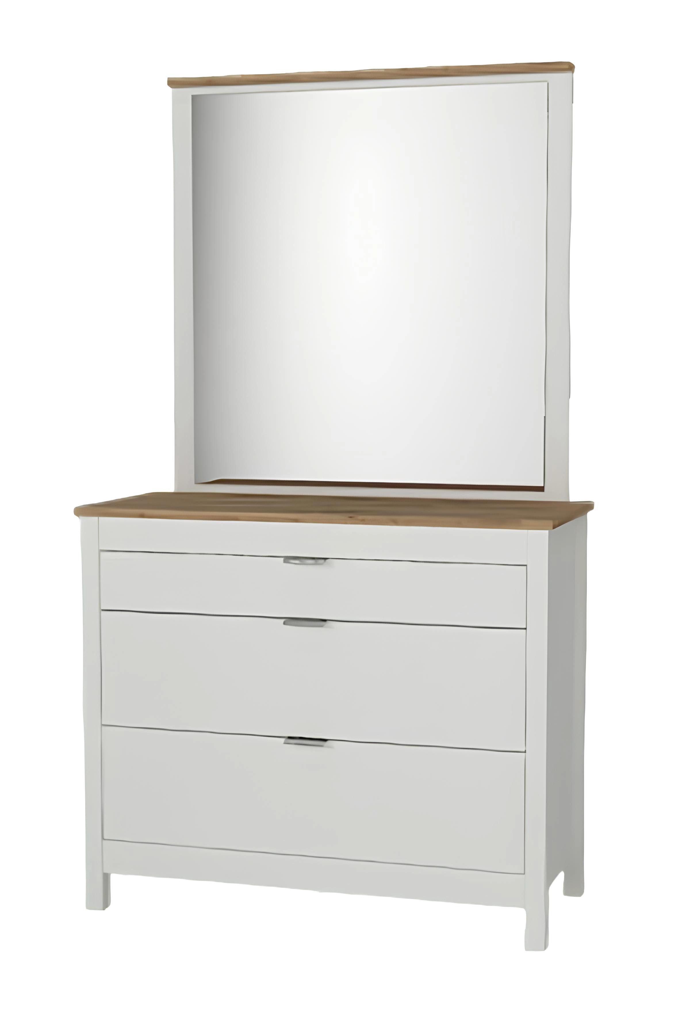 JVmoebel Kommode Elegante Anrichte mit Spiegel in modernem Design (Kommode mit Spiegel), Made in Europa