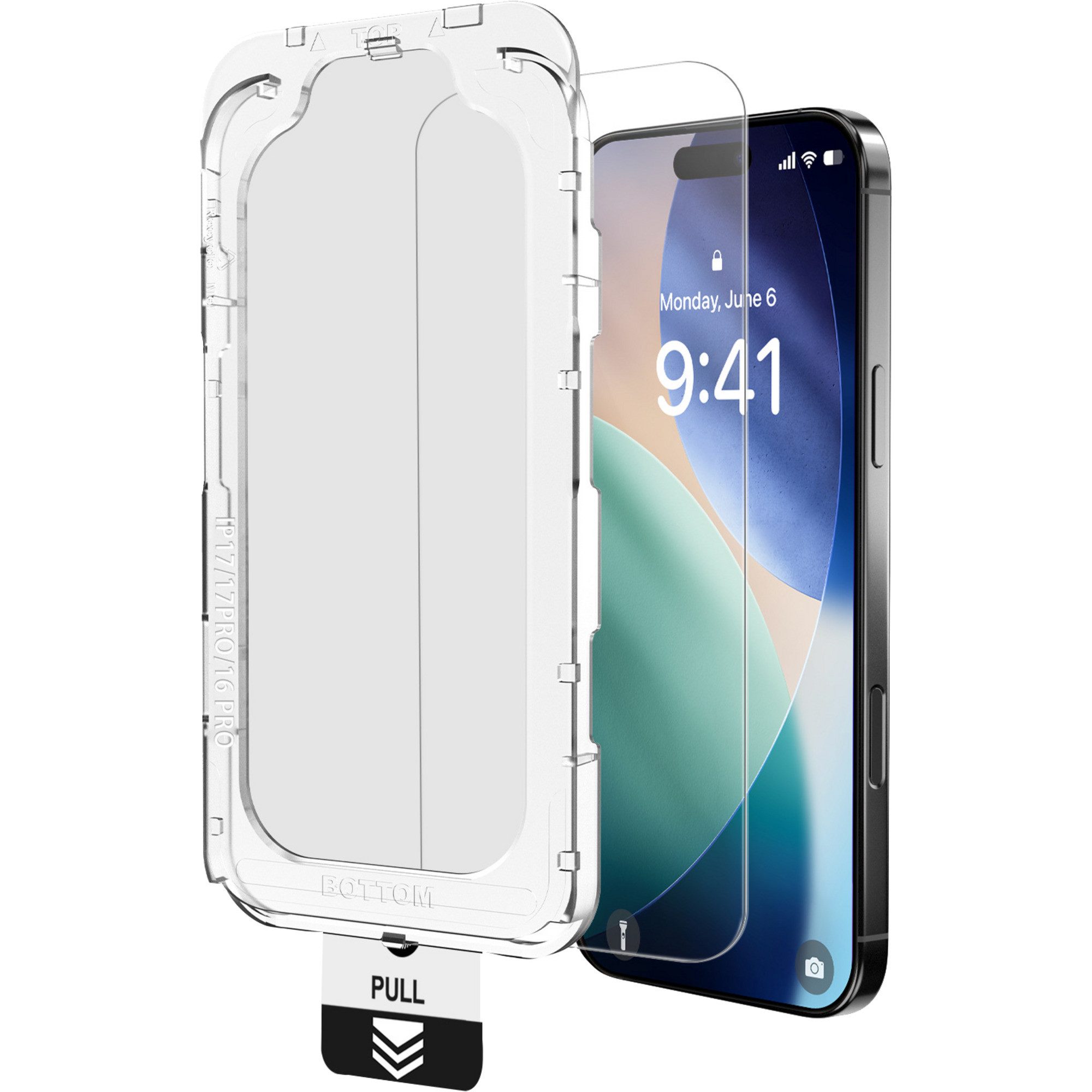 nevox Handyhülle Nevox NEVOGLASS, Schutzfolie, (iPhone 17 Air, mit