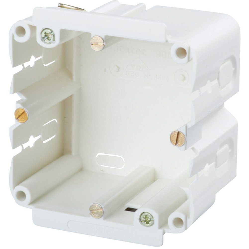 Heidemann Kabelkanal Heidemann 09830 Brüstungskanal Geräteeinbaudose (B x H x T) 70 x 70 x