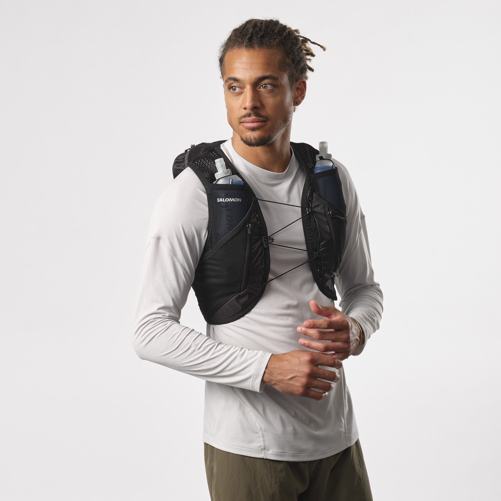 Salomon Trinkrucksack ACTIVE SKIN 12, mit Trinksystem inklusive, Trinksystemvorbereitung bis 5 Liter