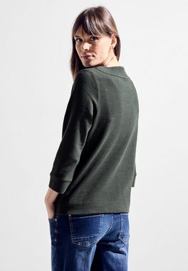 Cecil Sweatshirt mit dekorativer Frontnaht