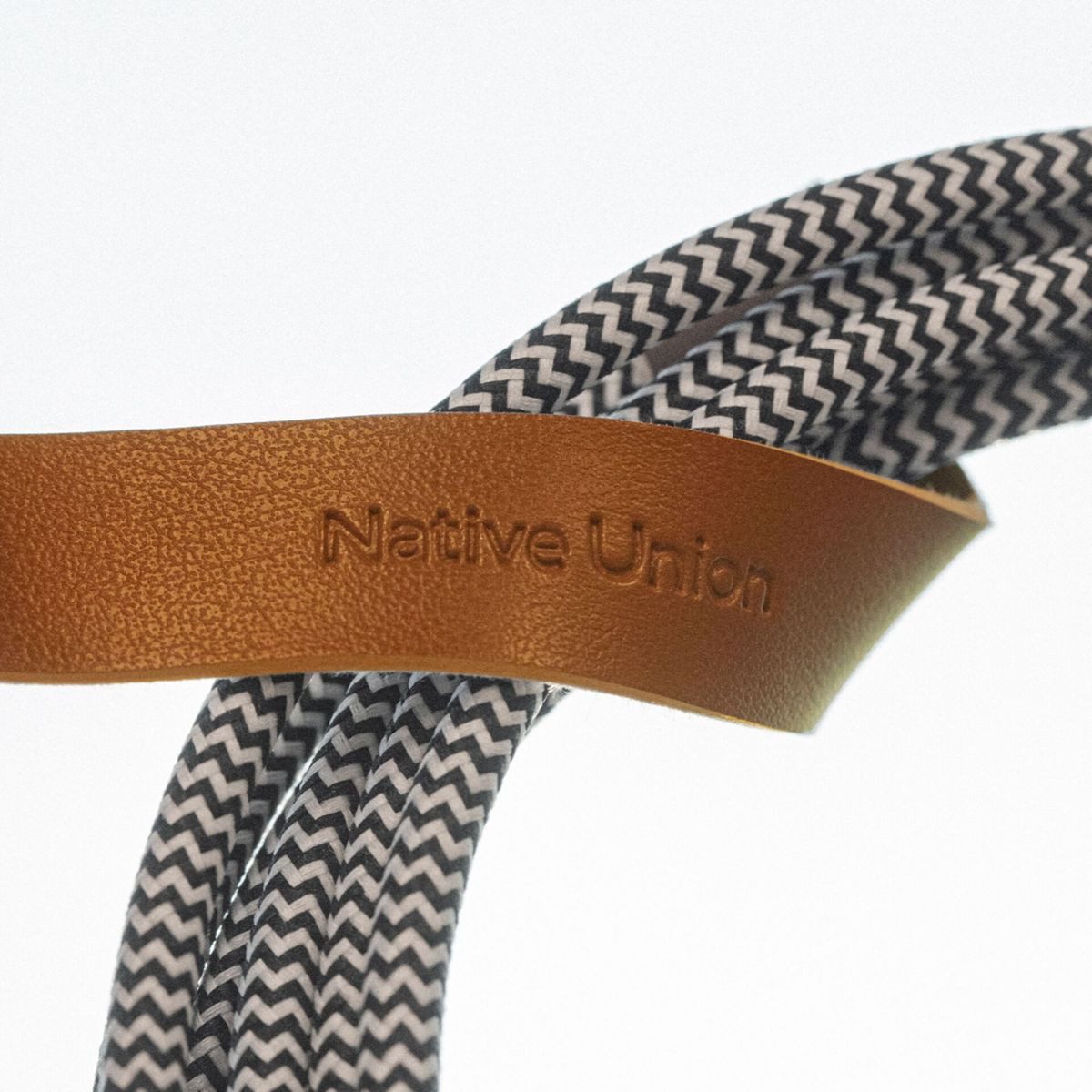 NATIVE UNION Belt Cable XL USB-C to USB-C 3m Zebra Smartphone-Adapter