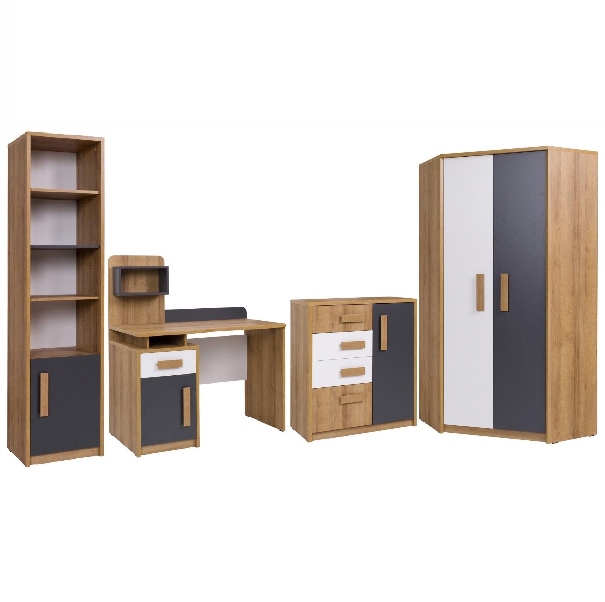 SET Marmex Möbel Mehrzweckschrank-Set (4-St) D, Quatro