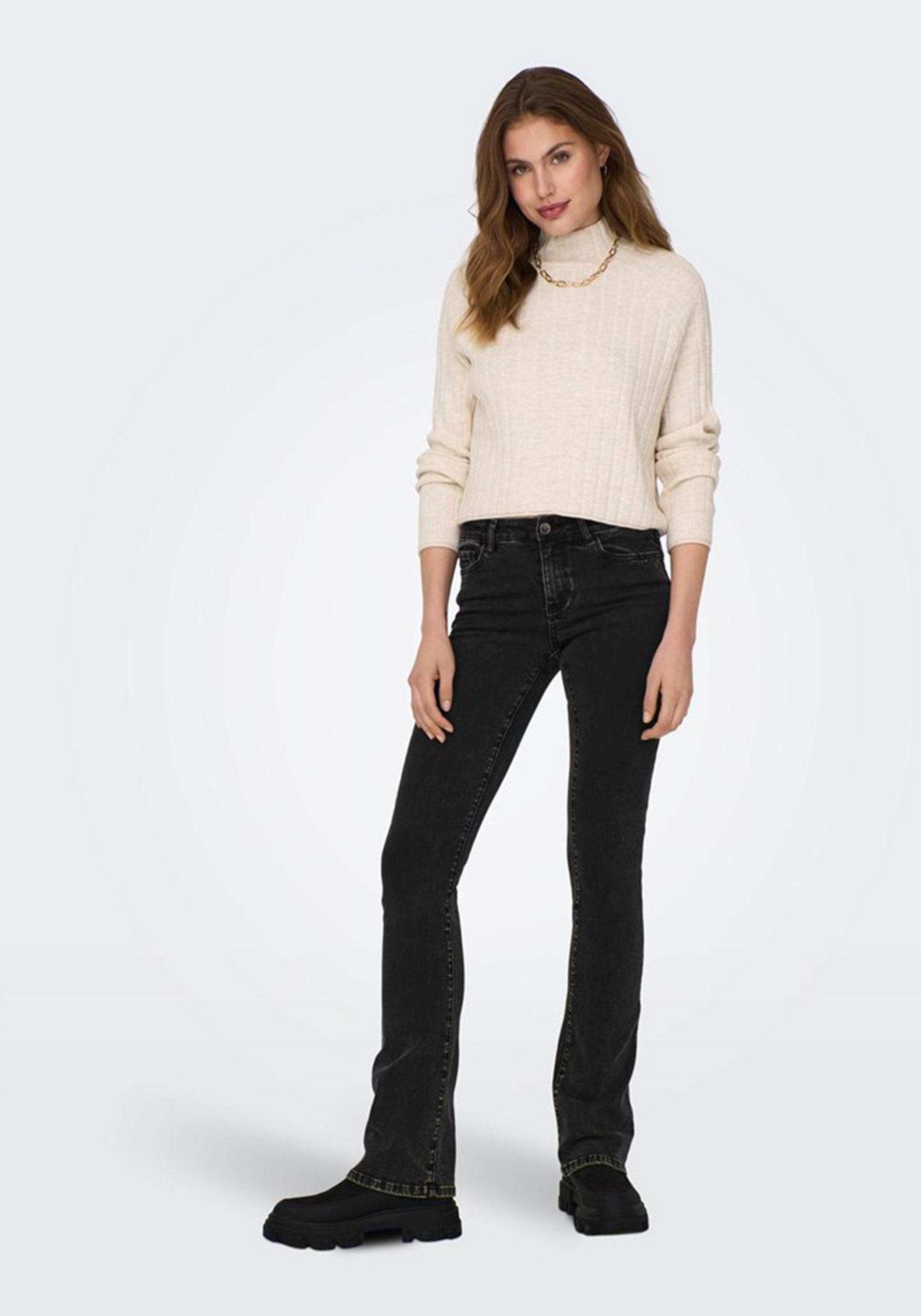ONLY Bootcut-Jeans B800 Damen Bootcut Jeans günstig online kaufen