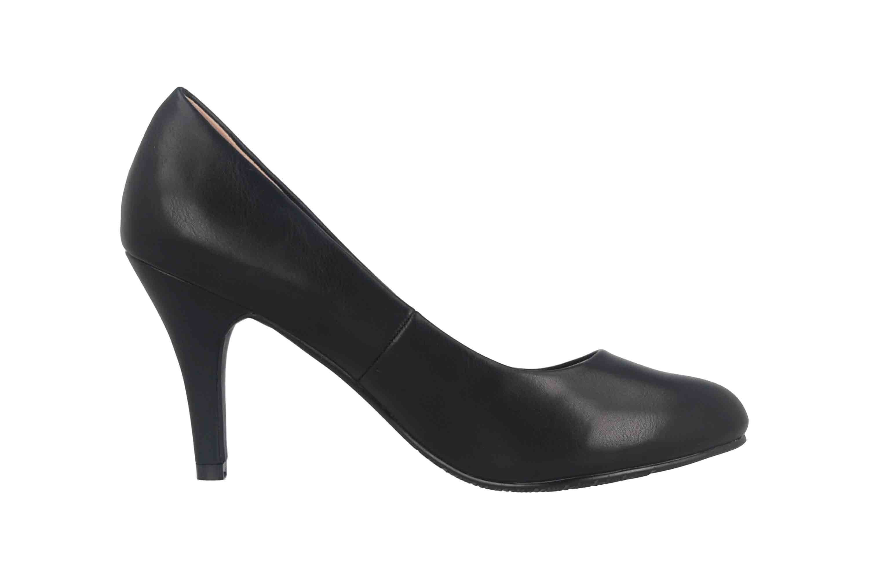 Andres Soft Pumps Negro Machado AM422