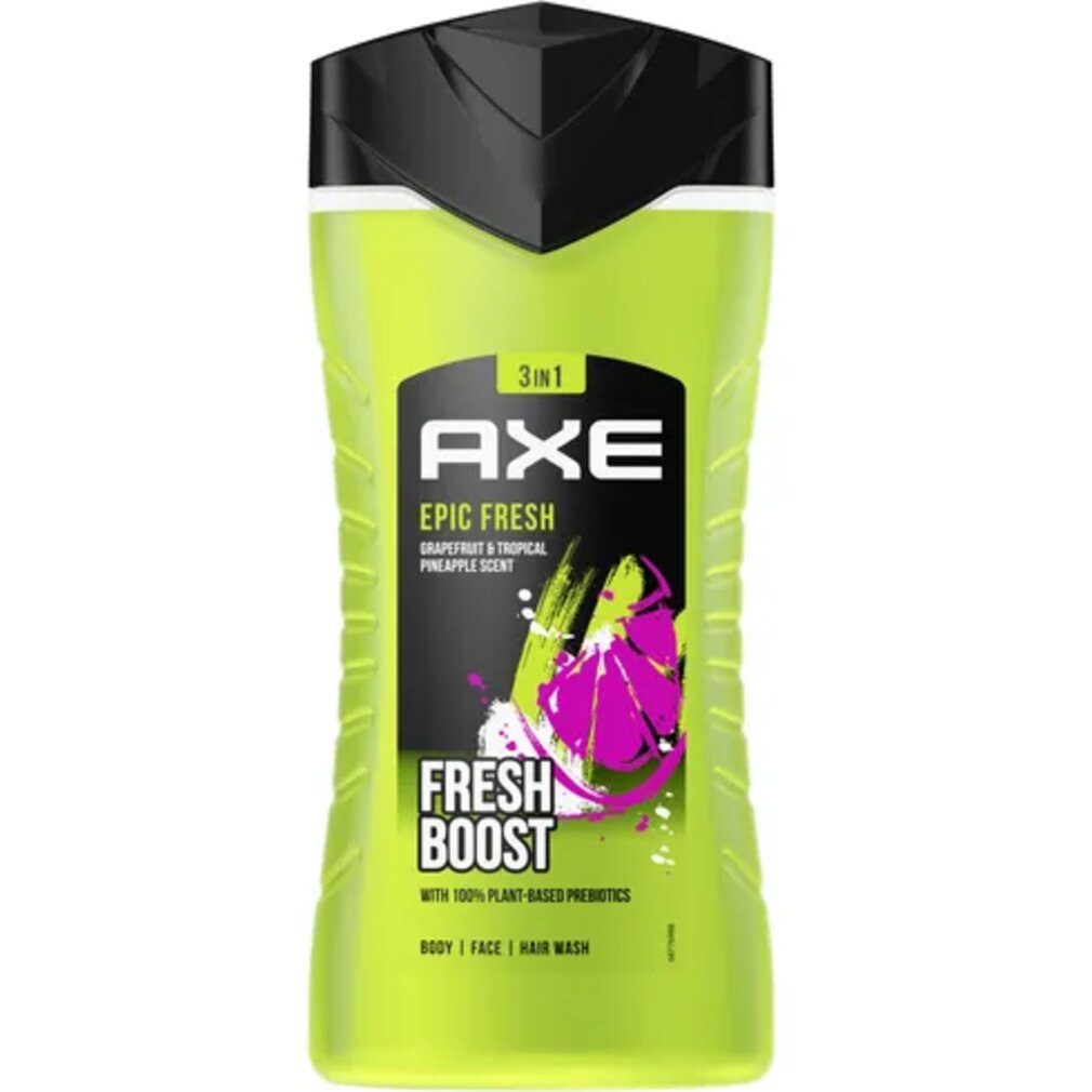 axe Duschgel Epic Fresh Body, Face and Hair (3 in 1 Shower Gel) - Volume: 250ml