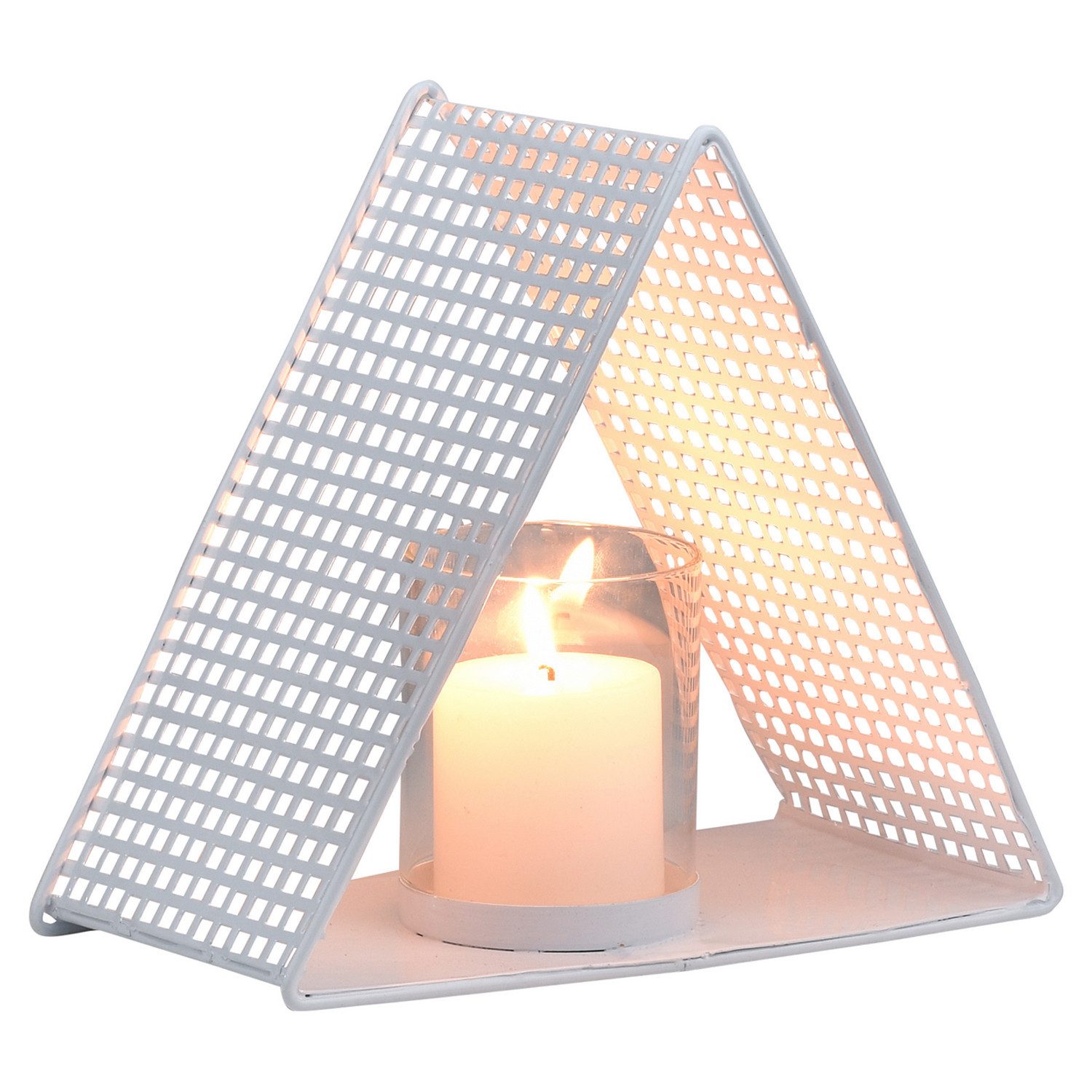 Teelichthalter Aesthetic Deko Teelichthalter Windlicht Beril Weiss