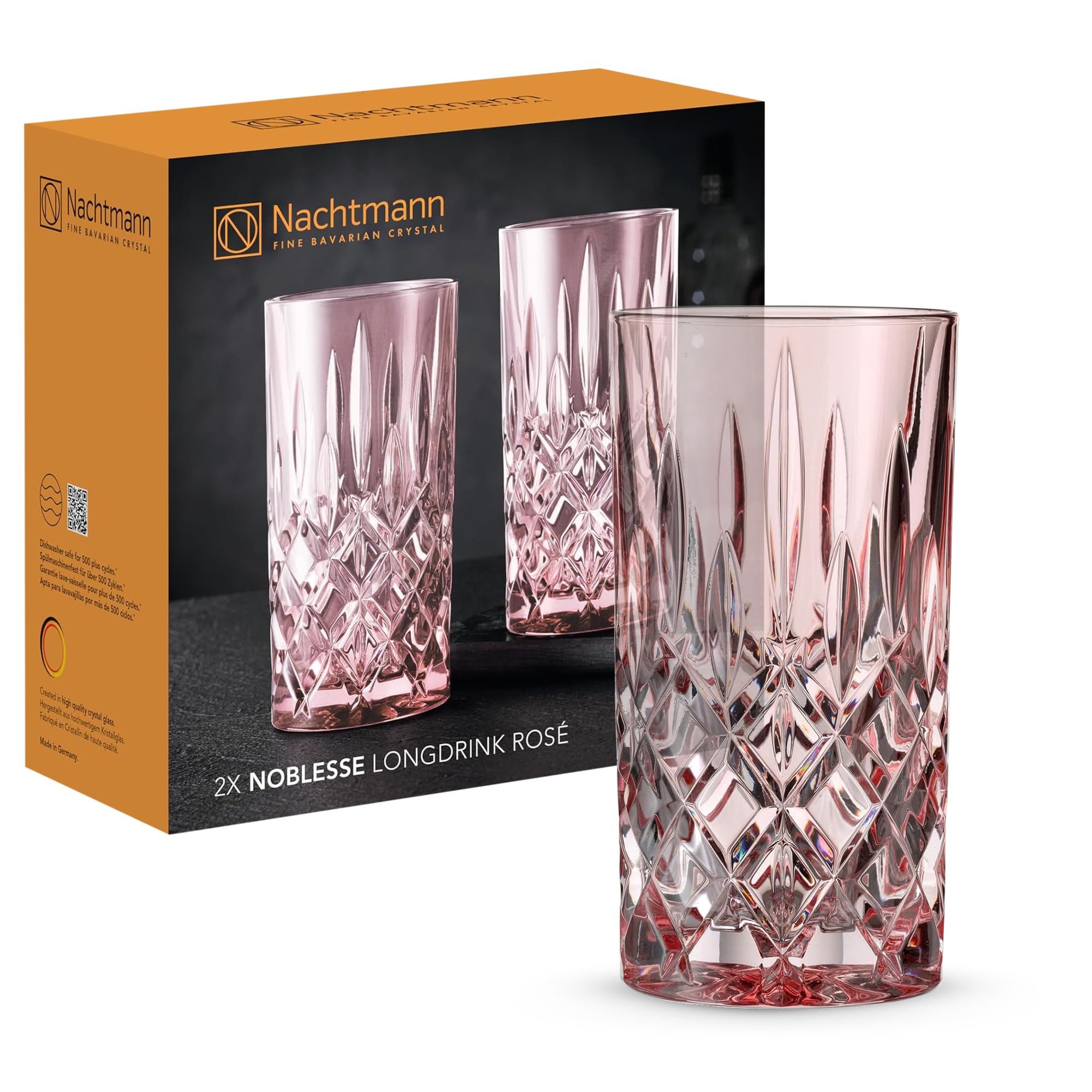Longdrinkglas Noblesse Colors Longdrinkgläser 395 ml 2er Set