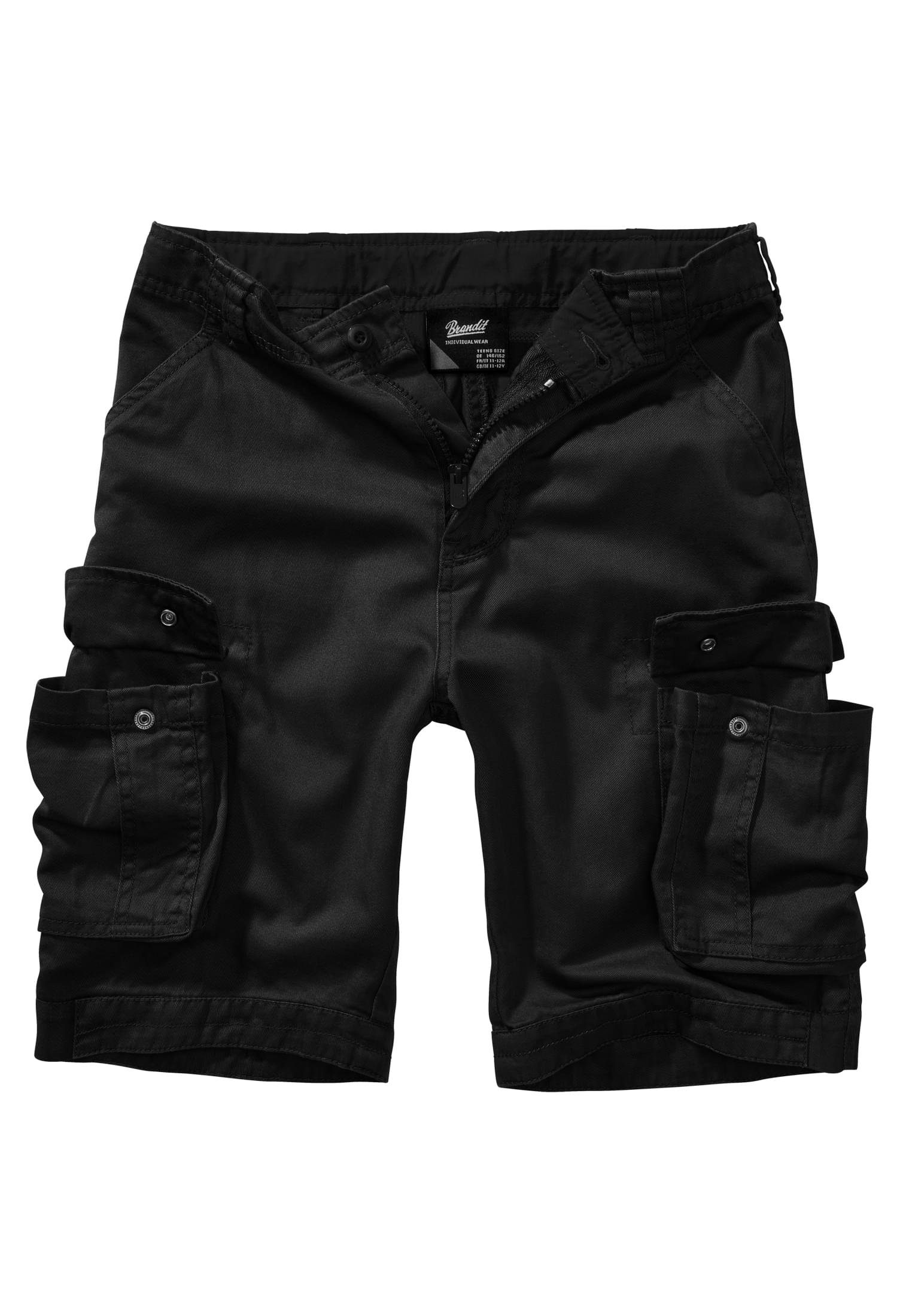 Brandit Stoffhose Herren Kids Urban Legend Shorts (1-tlg) black