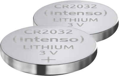 Intenso 2er Pack Energy Ultra CR 2032 Knopfzelle, (2 St)