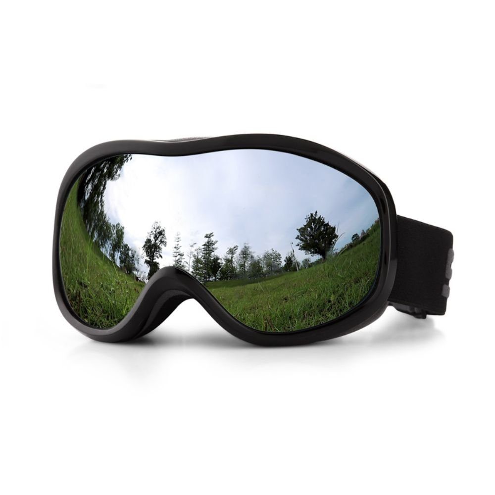 SOTOR Skibrille Skibrille Damen Skibrille (Doppellagige Anti-Fog Schlagfest, Herren,Snowboardbrille großem mit Anti-Beschlag-Skibrille, Skifahren Sichtfeld), utdoor-Skiausrüstung