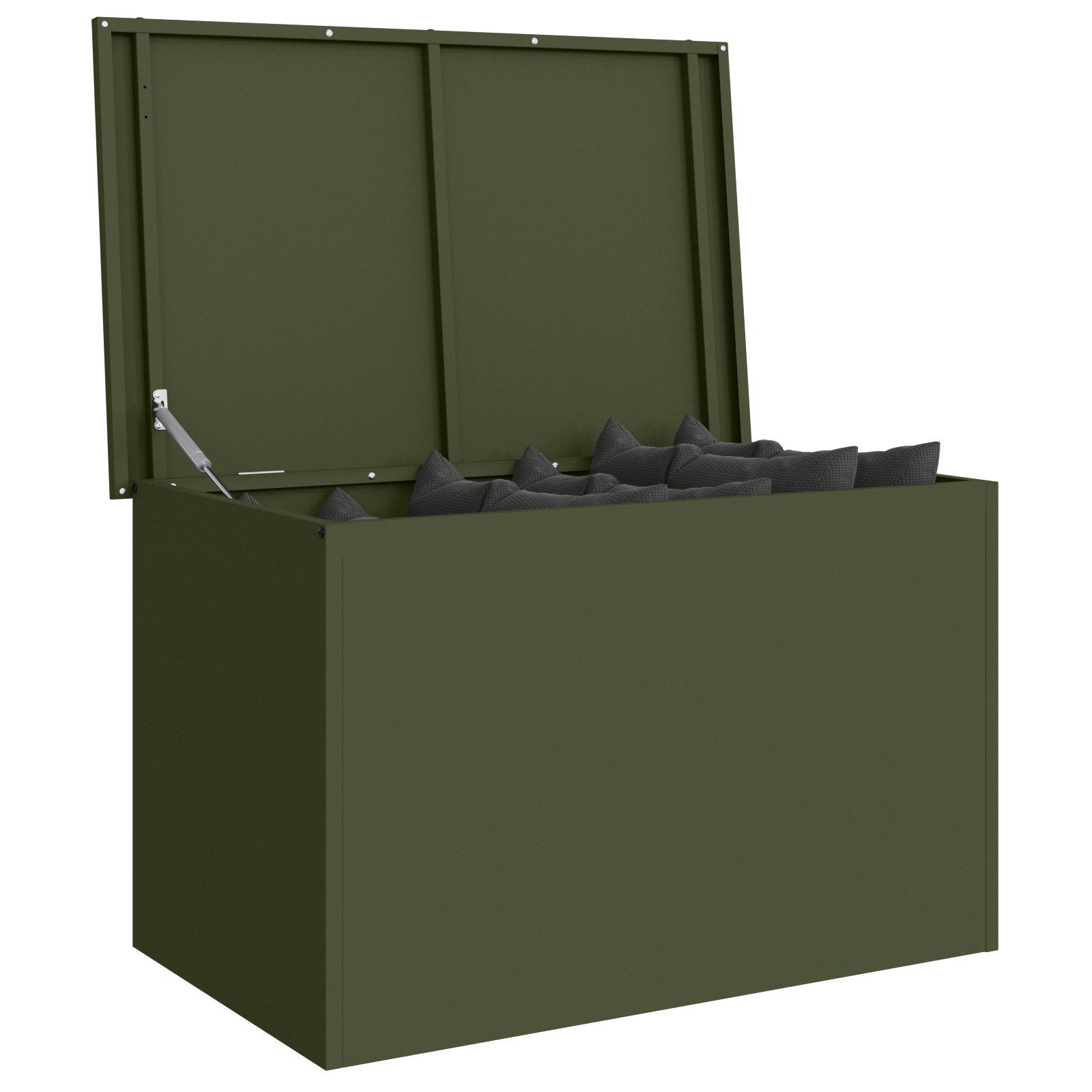 vidaXL Aufbewahrungsbox Außenlagerbox Olivgrün 80 x günstig online kaufen