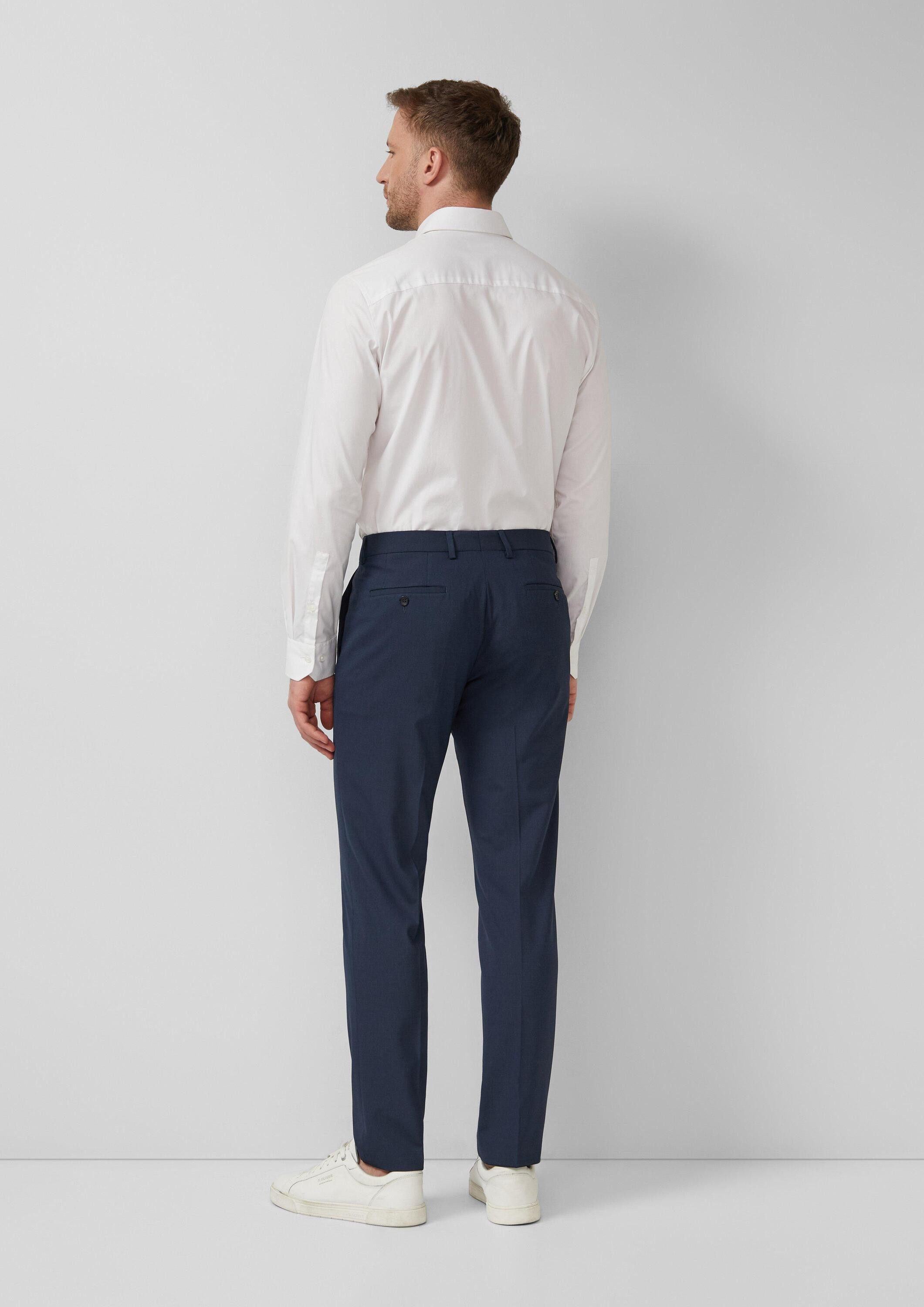 s.Oliver Chinos Hose S.OULTIMATE s.O ULTIMATE: Anzughose mit Hahnentritt-Muster