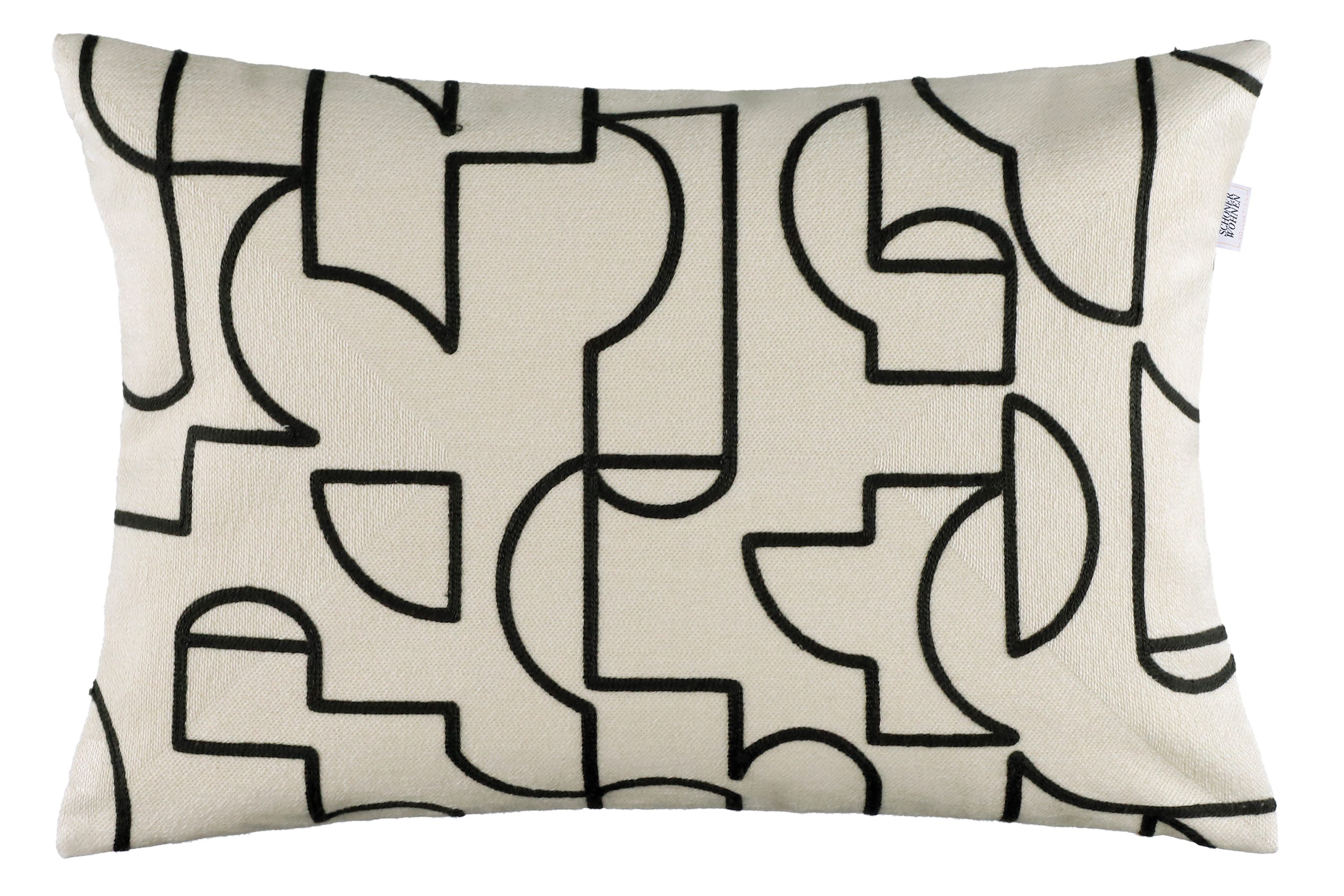 SCHÖNER WOHNEN-Kollektion Dekokissen Frame, bestickt günstig online kaufen