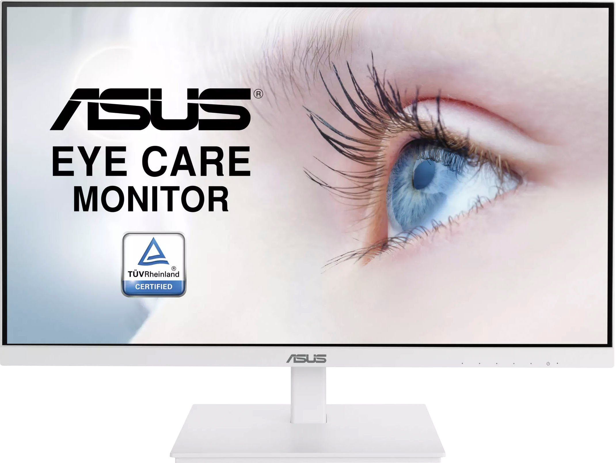 Asus VA27DQSB-W LCD-Monitor (69 cm/27 ", 1920 x 1080 px, Full HD, 5 ms Reaktionszeit, 60 Hz, IPS-LED)