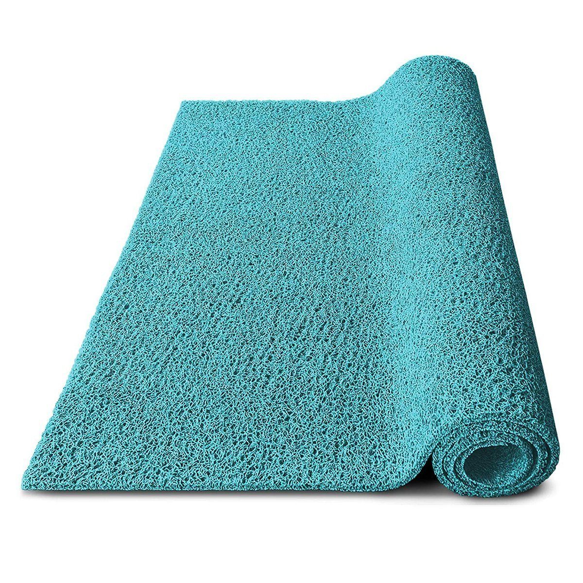 Fußmatte Schlingenmatte, Erhältlich in vielen Farben & Größen, Sauberlaufmatte, etm, rechteckig, Höhe: 16 mm Türkis