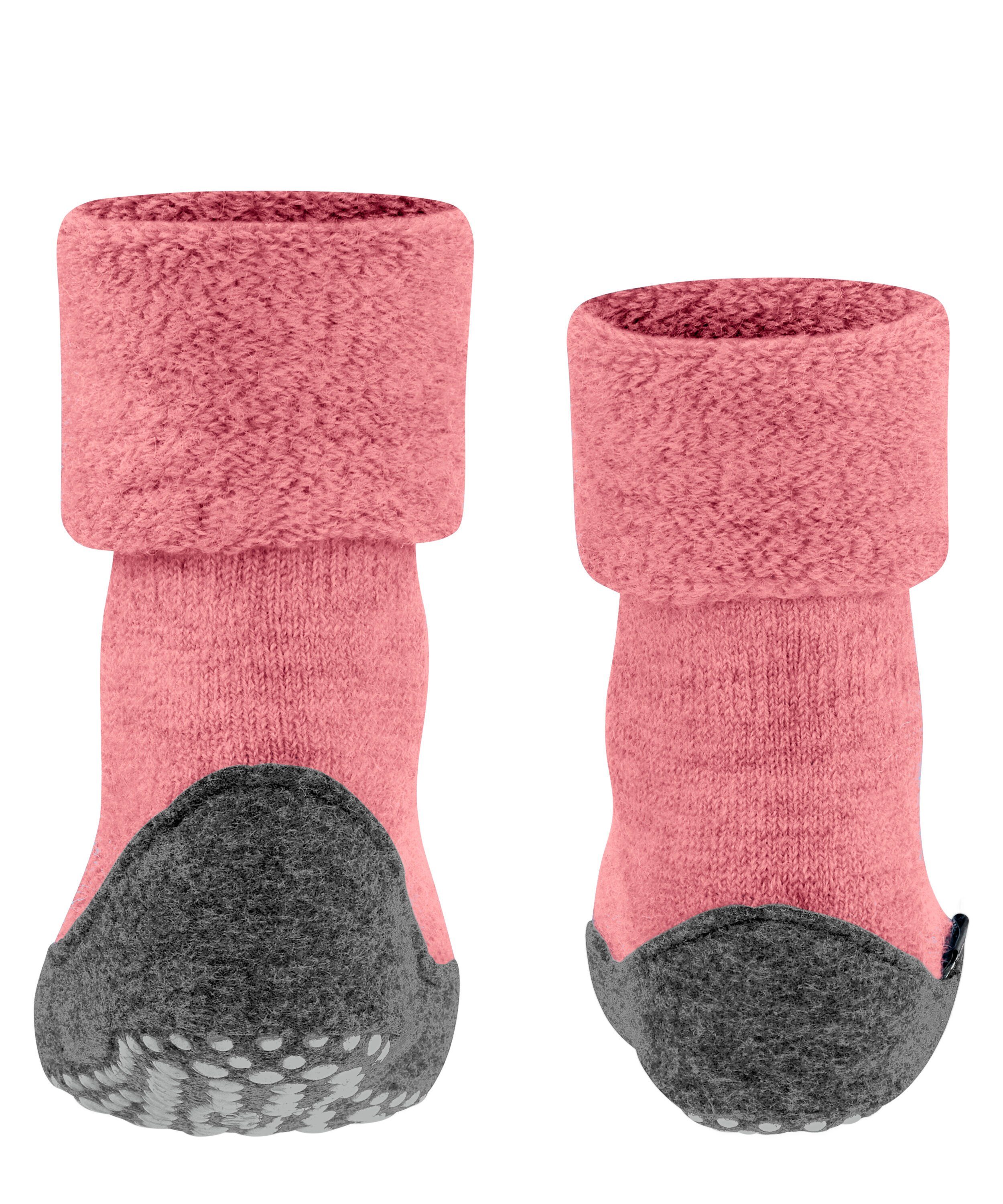 FALKE Socken Cosyshoe Teens Hausschuhe (1-Paar) mit Merinowolle & rutschhemmender Sohle
