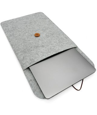 Oxcid Laptoptasche bis 14 Zoll für Macbook Pro, Air, Surface Tablettasche Ipad Samsung (1-tlg), Filz