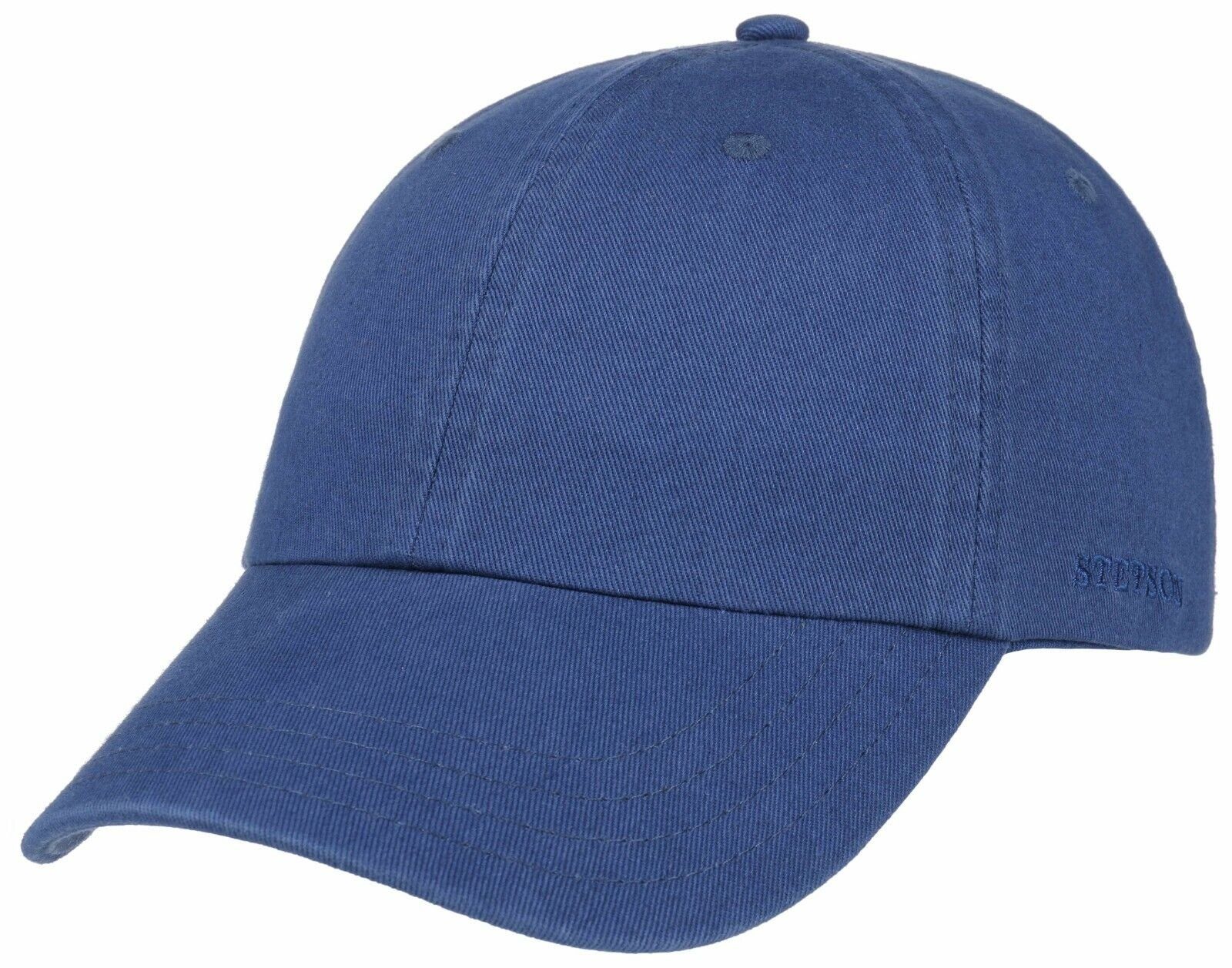 Stetson Baseball Cap Cotton Blau Rector Schirmmütze