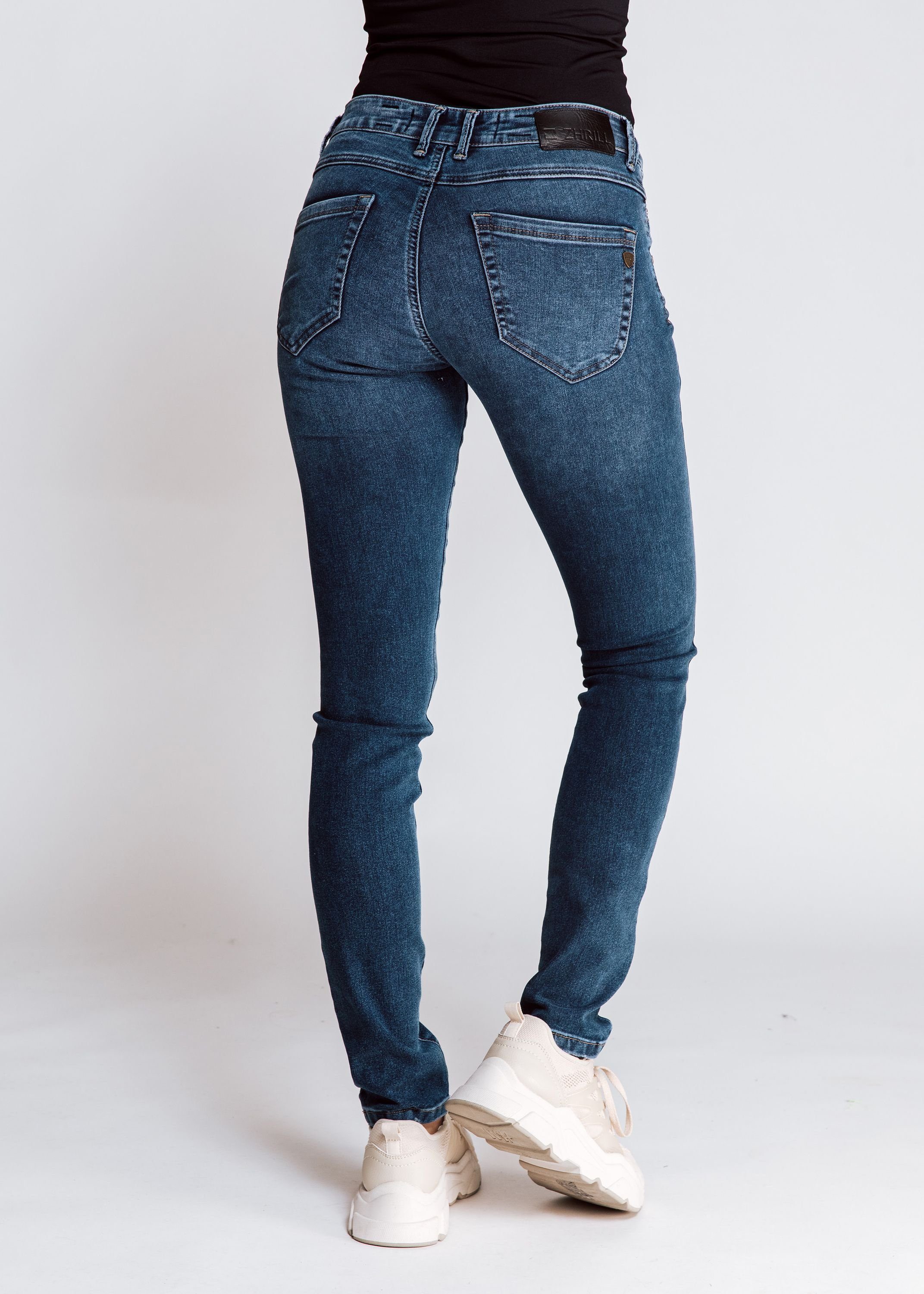 Skinny DONDI Zhrill Blue angenehmer Tragekomfort Jeans Skinny-fit-Jeans