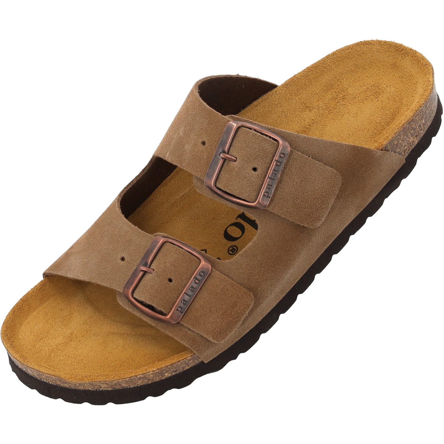 Palado Korfu Velours Premium Leather Herren Pantolette
